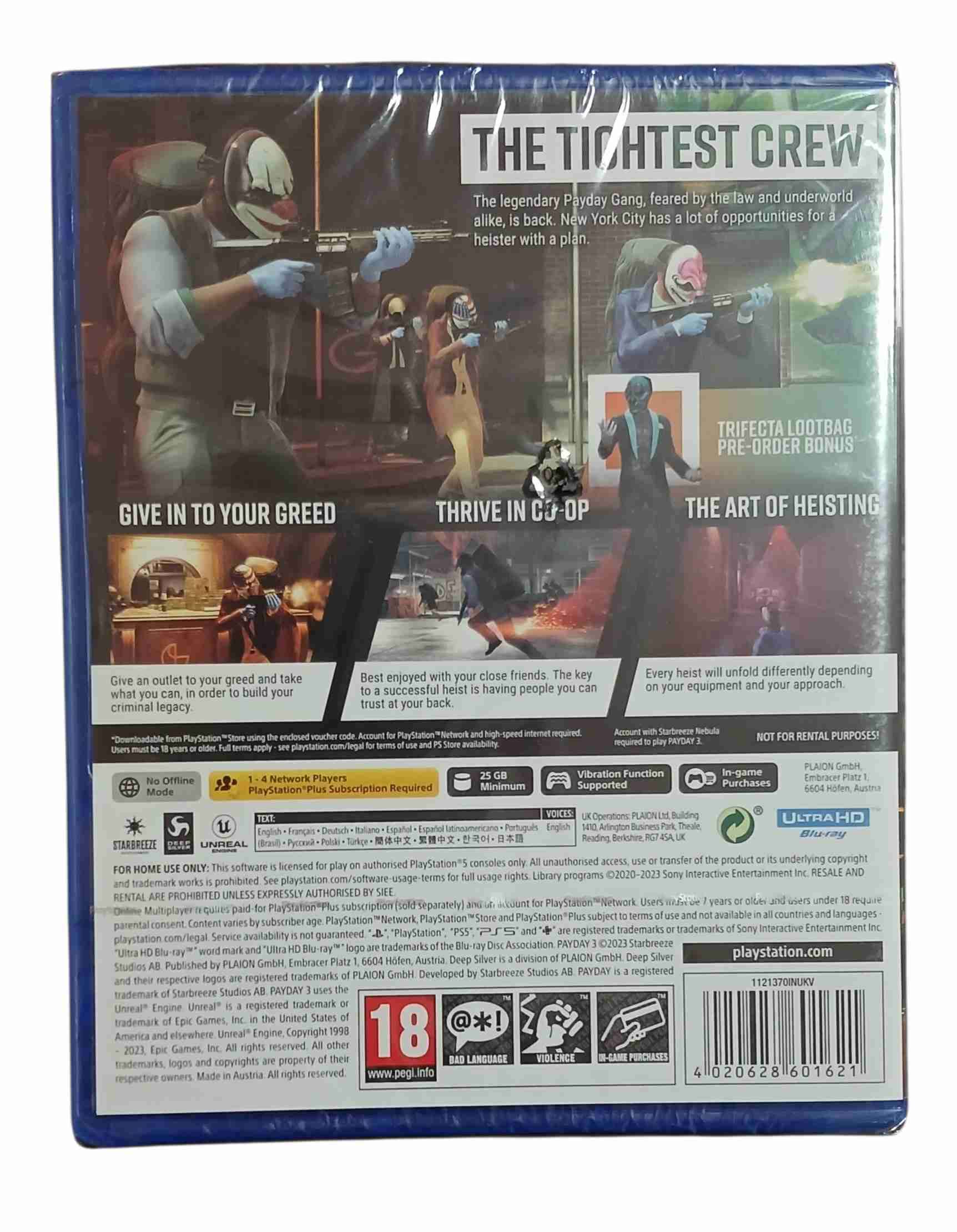 Juego PlayStation 5 Payday 3 Edición Day One - miniatura 2