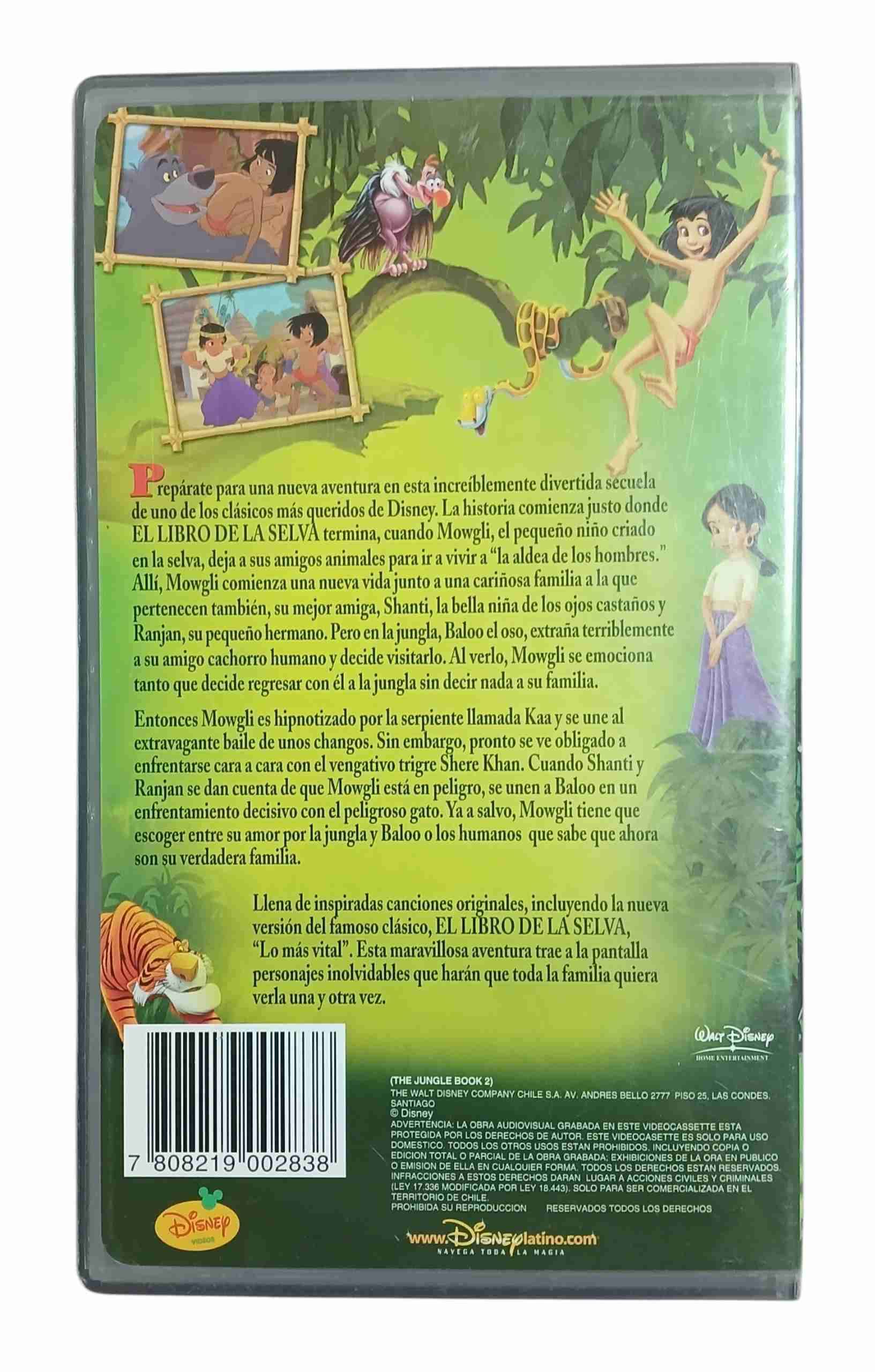 VHS El Libro de la Selva 2 - miniatura 3