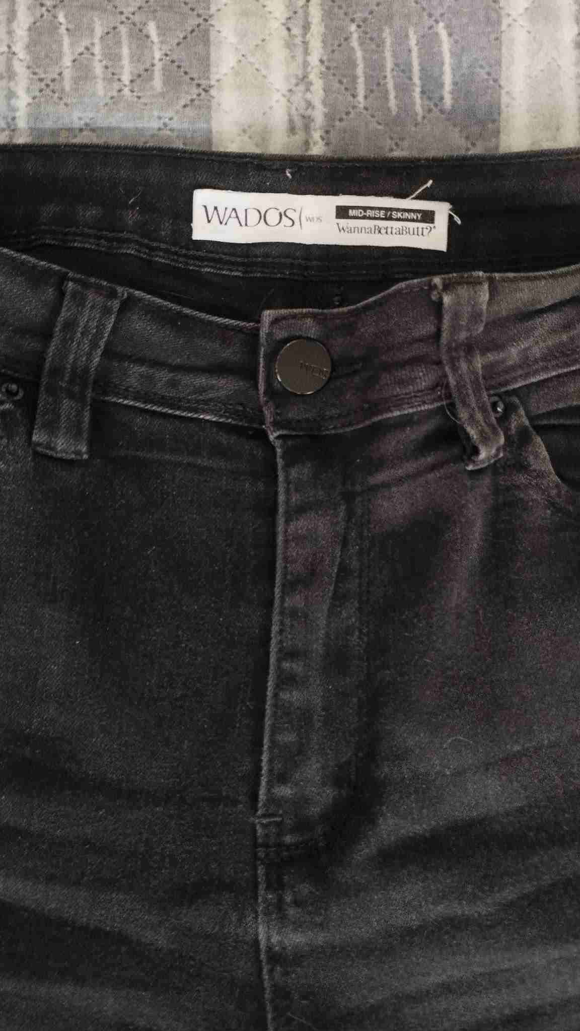 Jeans WADOS negros skinny talla 42 - miniatura 1
