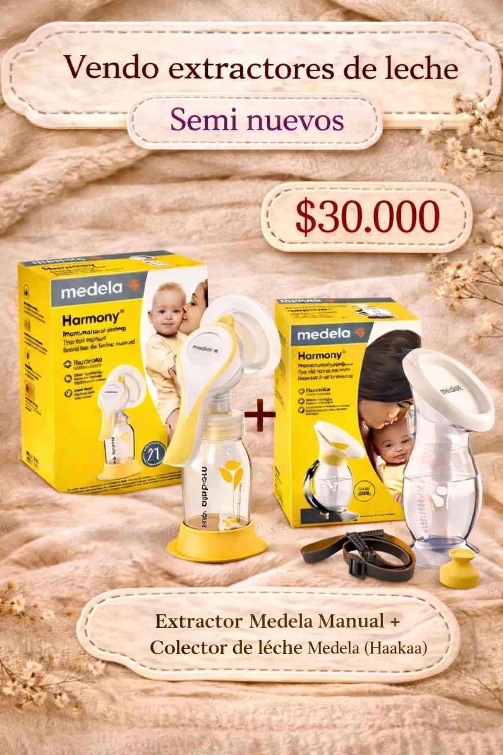Extractor de leche Medela manual