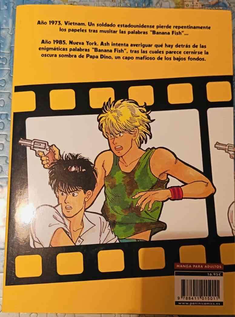 Manga Banana Fish Volumen 1 - miniatura 2