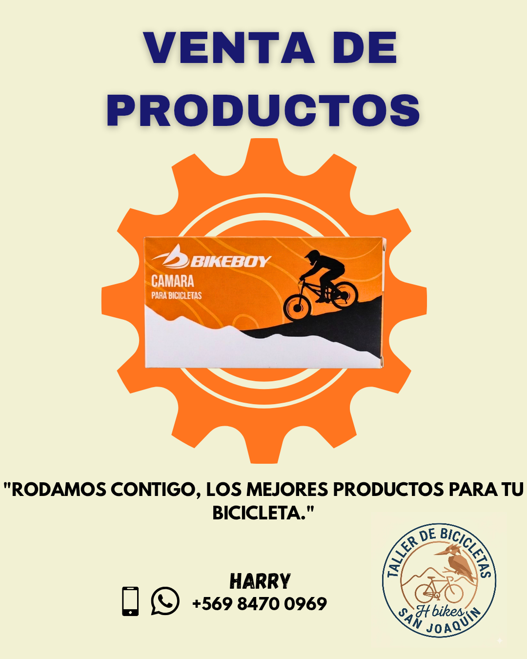 Cámara para bicicleta marca Bikeboy