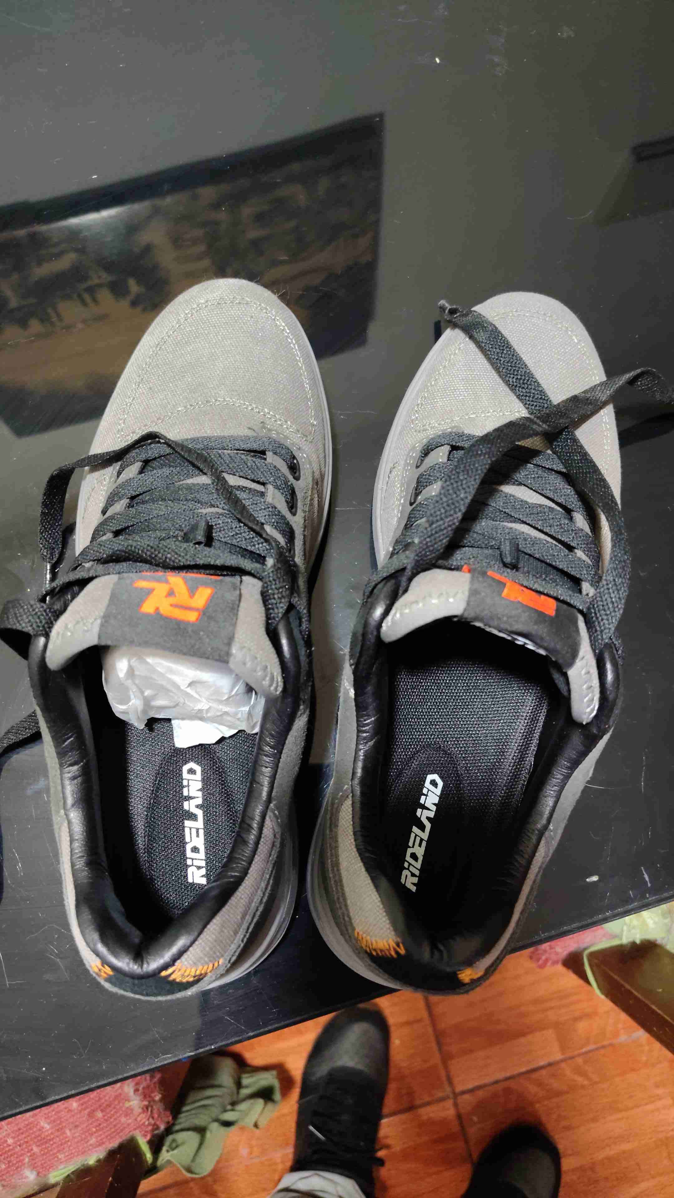 Zapatillas para ciclismo enduro RideLand grises - miniatura 1