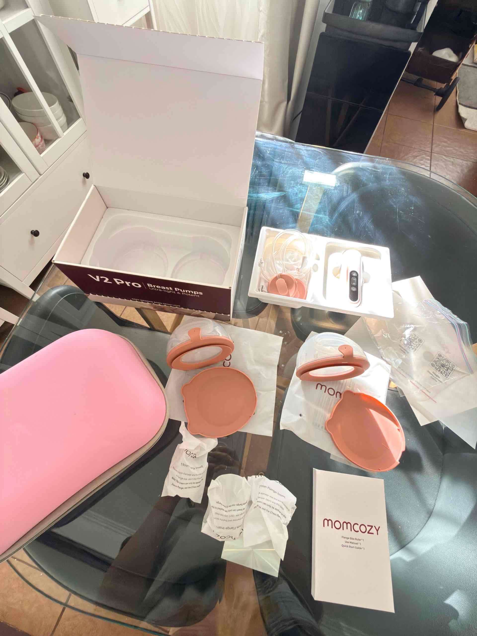 Extractor de leche portátil Moncozy V2 Pro - miniatura 2