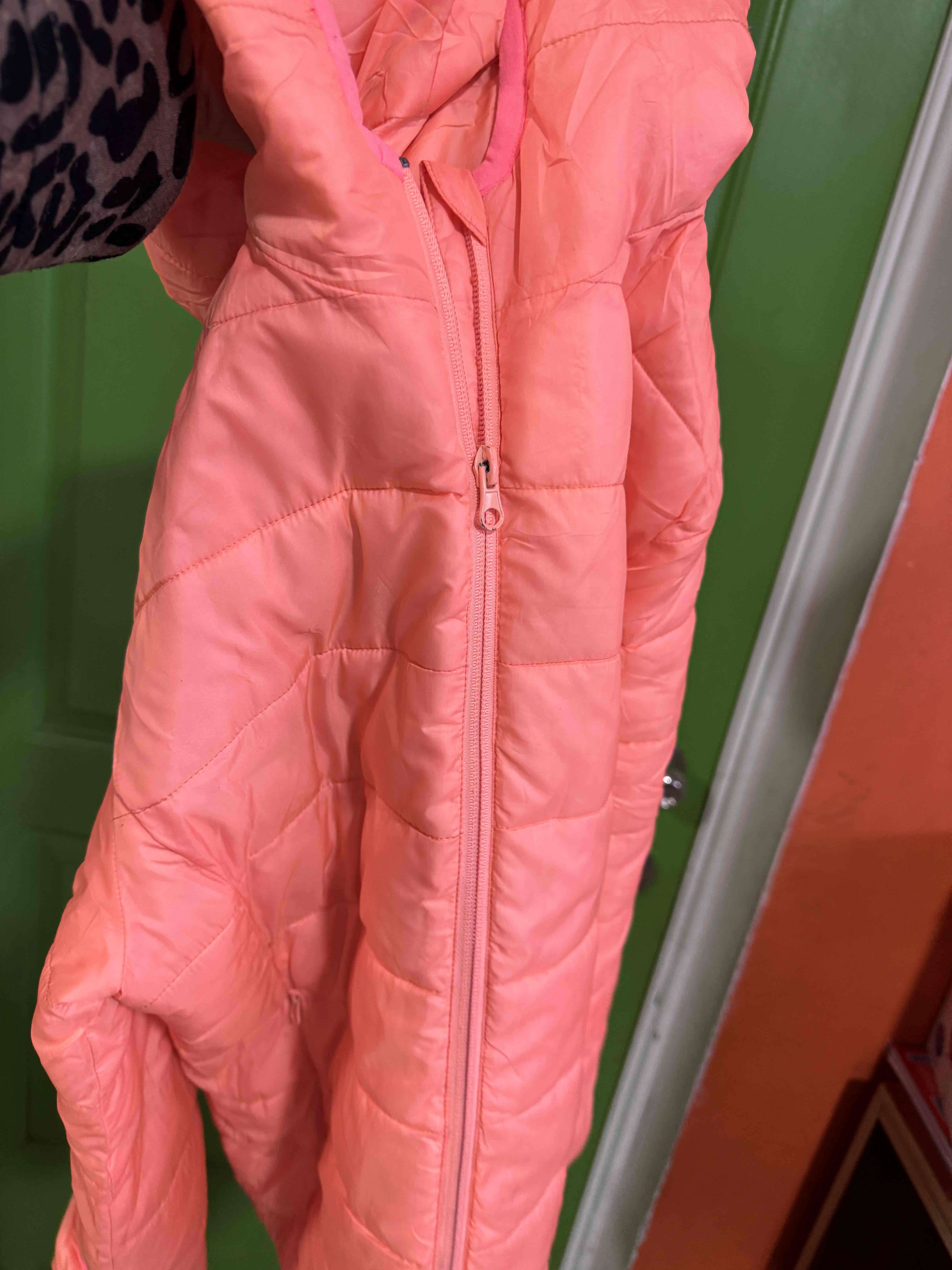 Chaqueta acolchada rosada talla 12 - miniatura 1