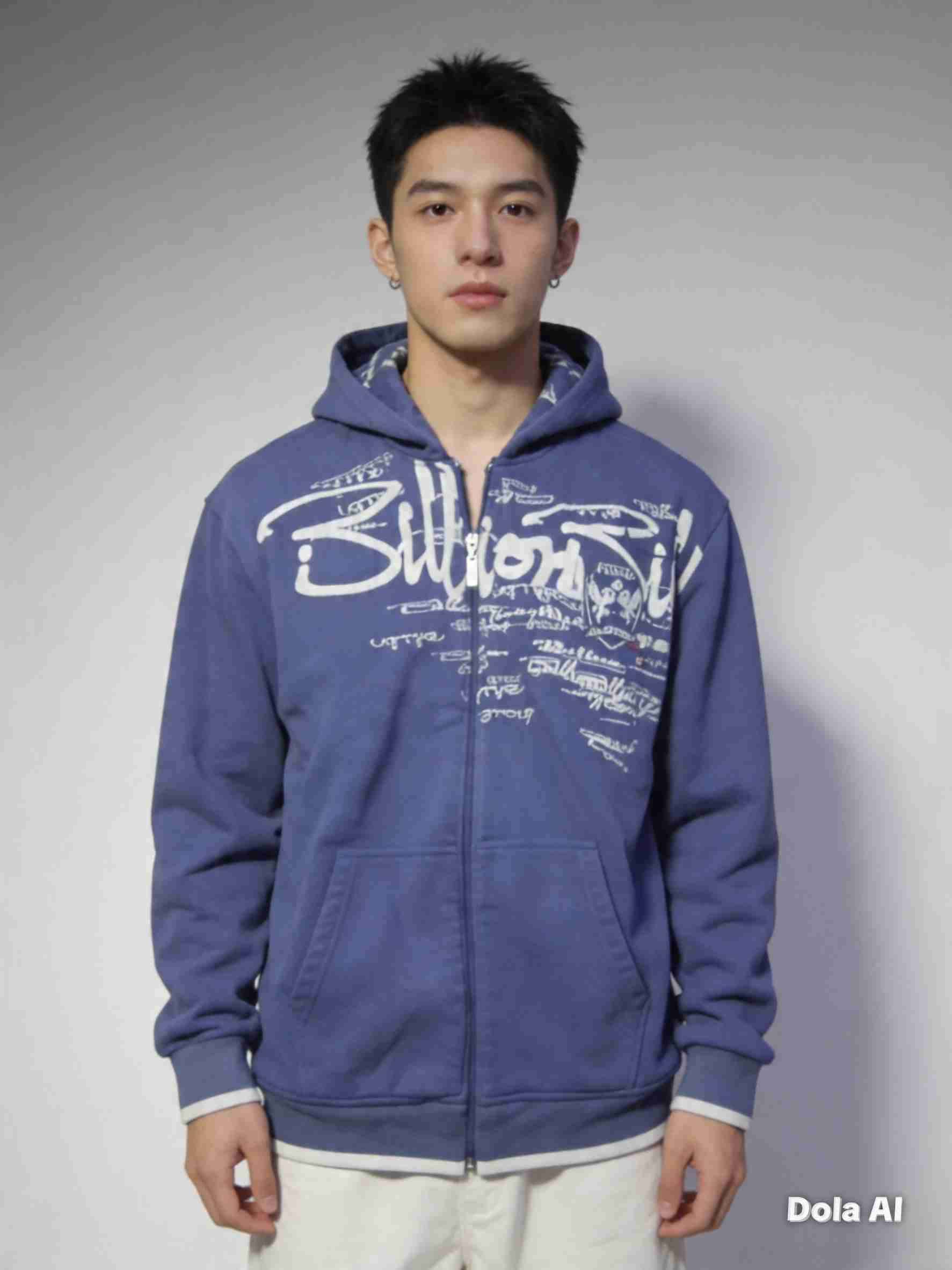 Polerón modado con capucha estampado - miniatura 2