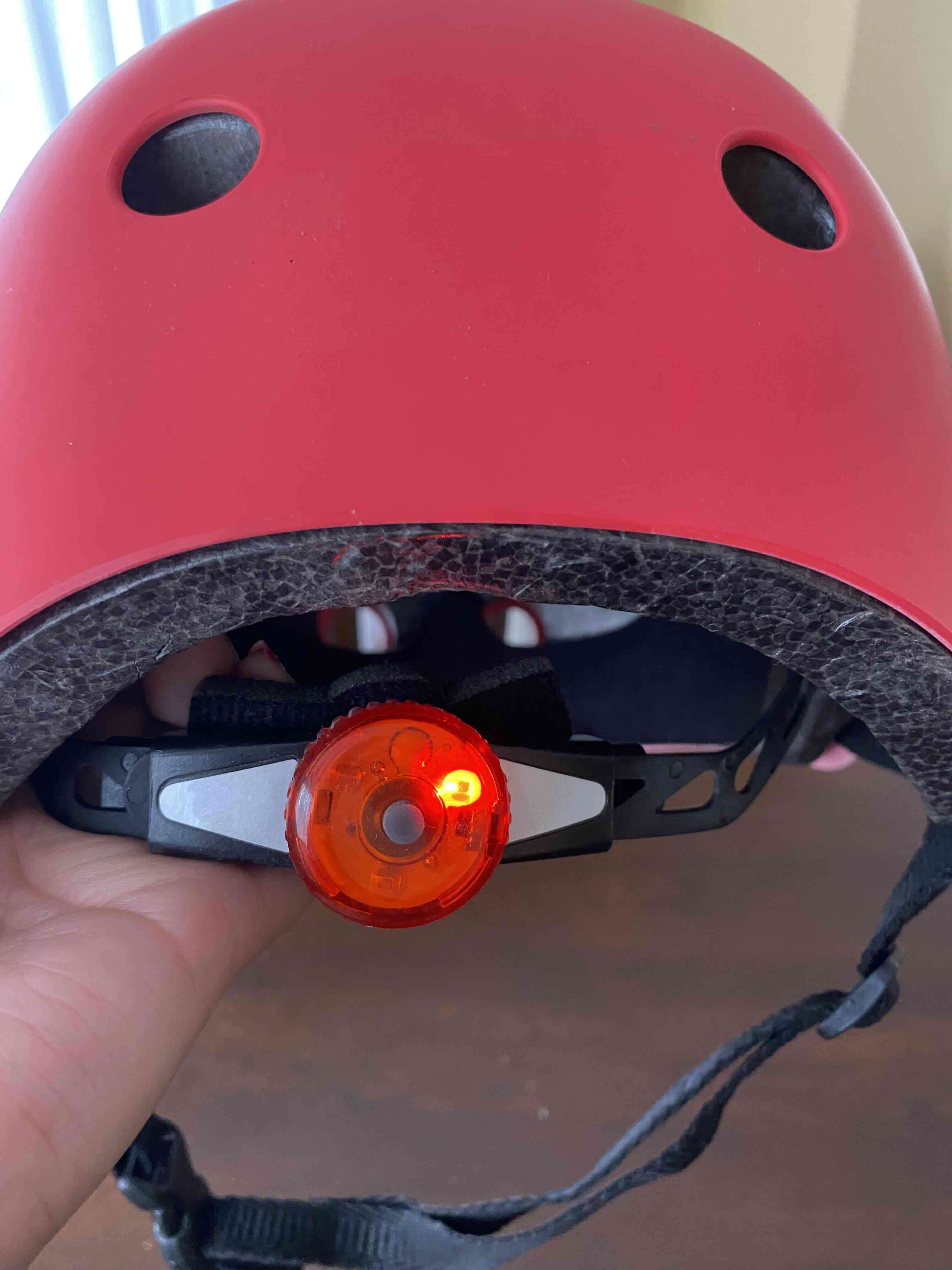 Casco de ciclismo rojo - miniatura 2