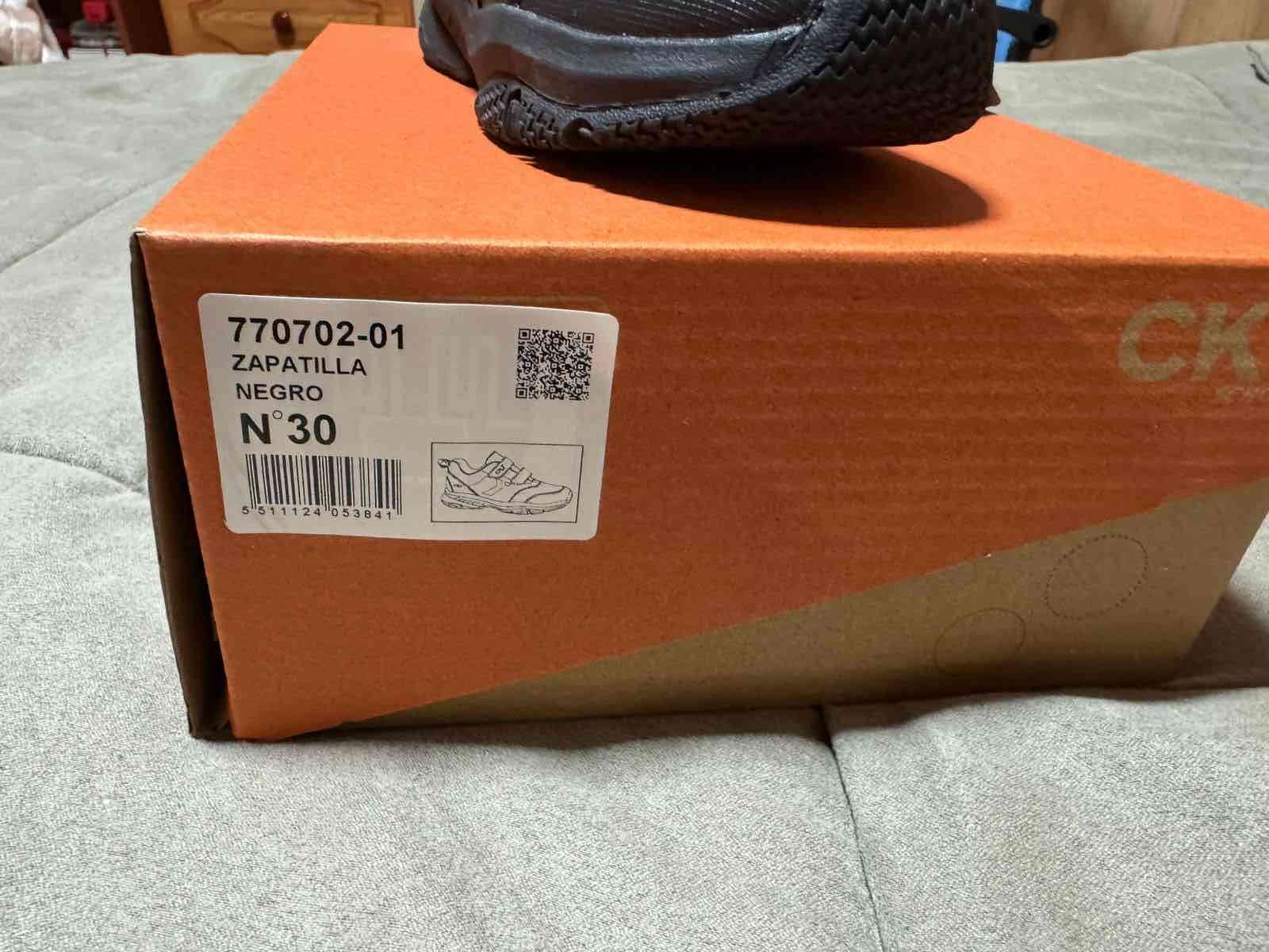 Zapatillas escolares negras Colloky N30 - miniatura 6