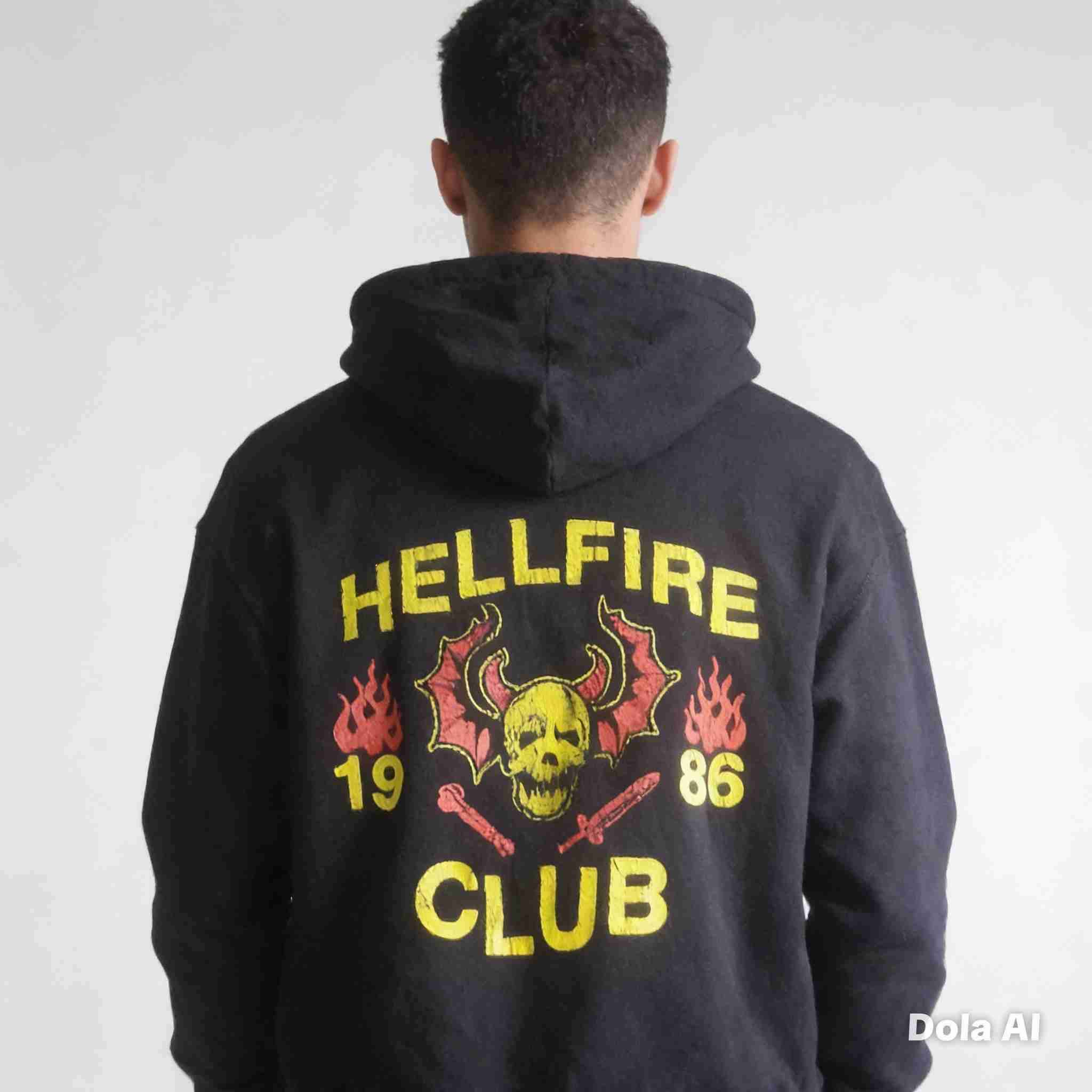 Polerón negro Hellfire Club - miniatura 1
