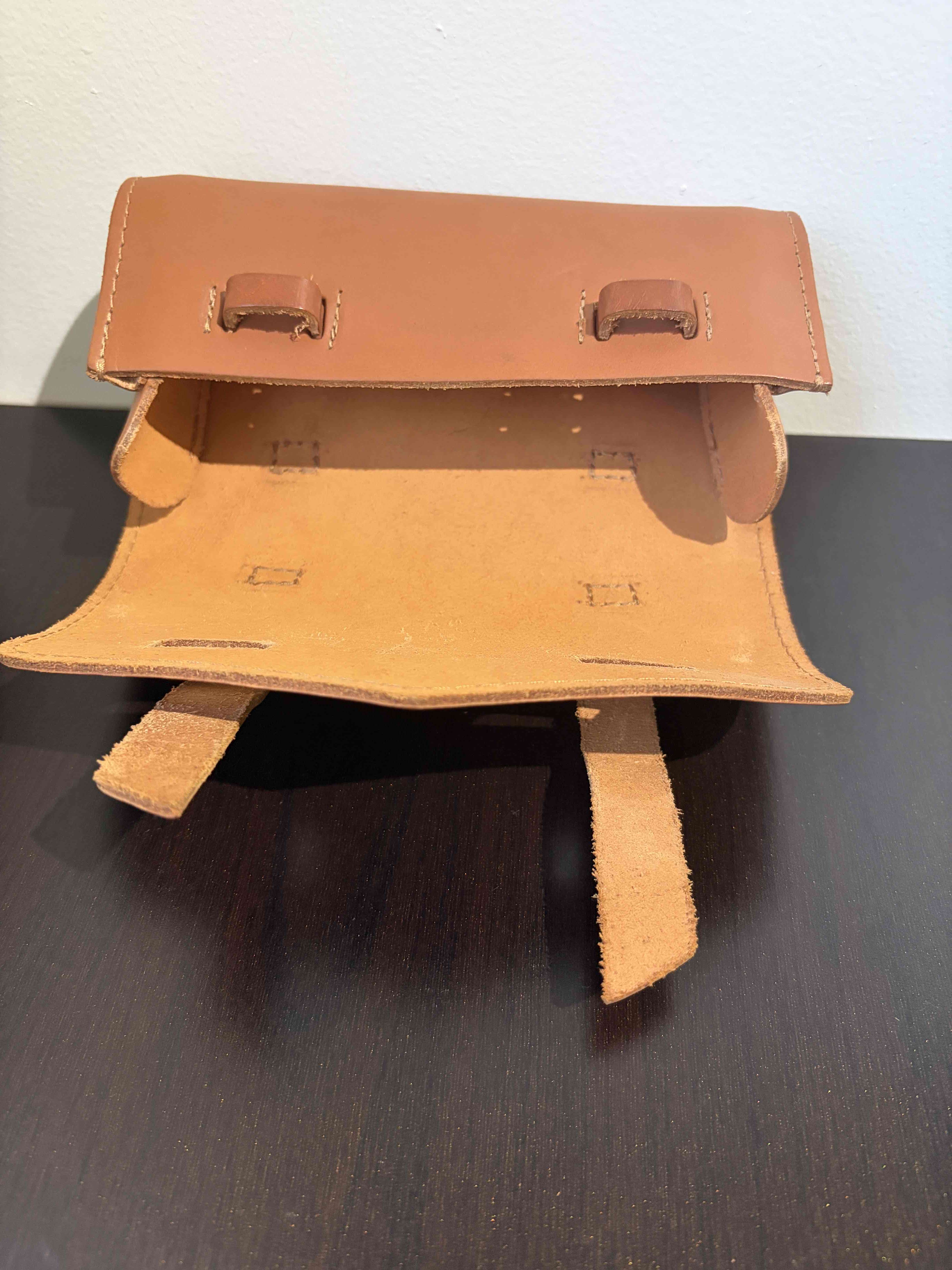 Cartera bolso para bicicleta marrón Bestias - miniatura 4