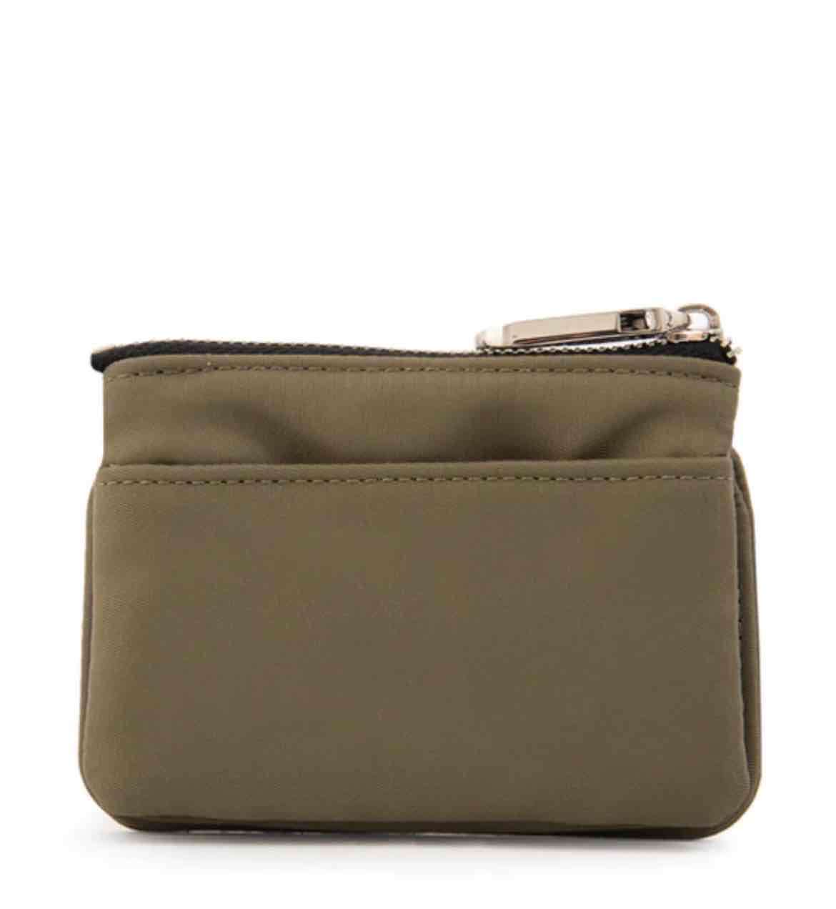 Monedero verde con cierre Amphora - miniatura 2