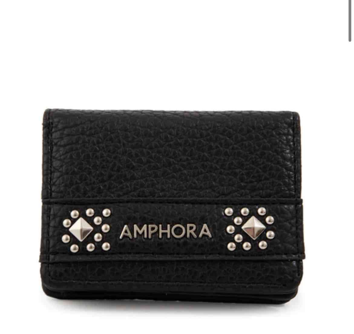 Tarjetero  negro Amphora - miniatura 1