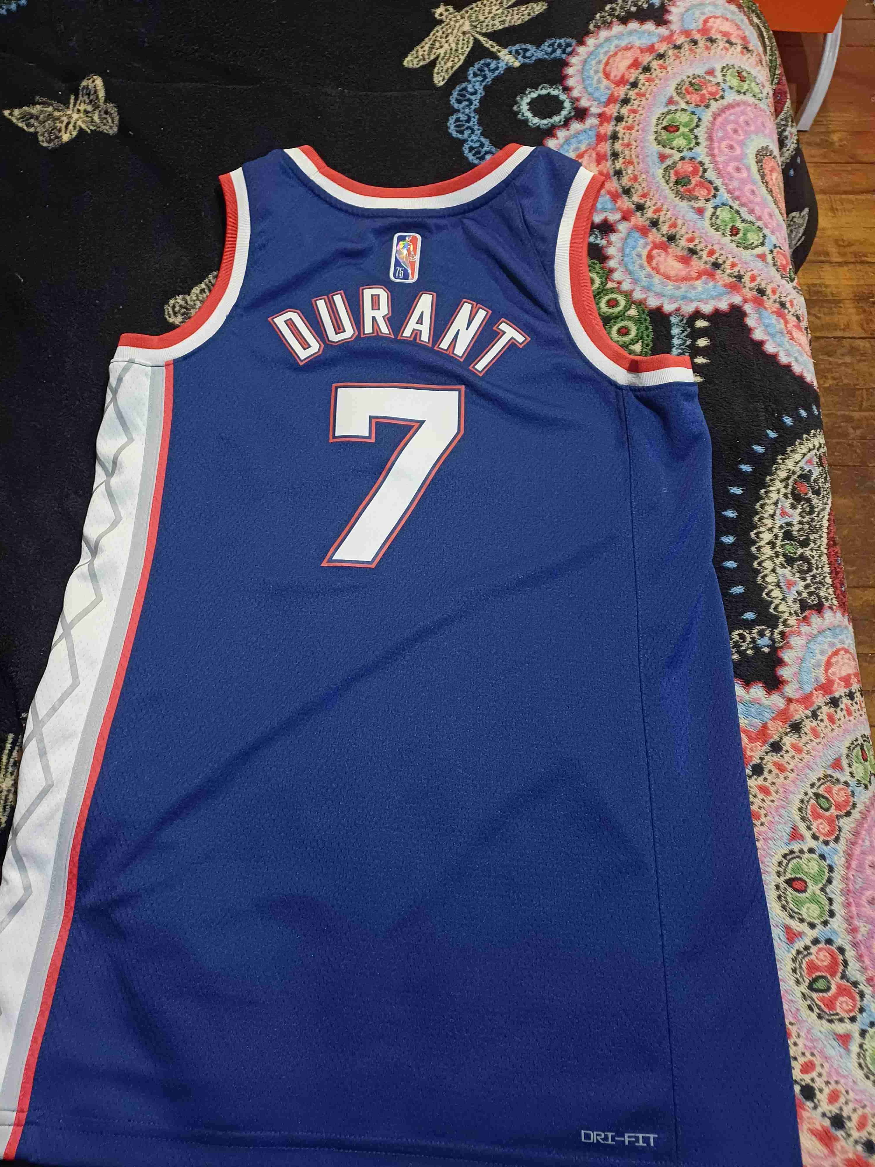 Camiseta Nets azul talla 40 - miniatura 2