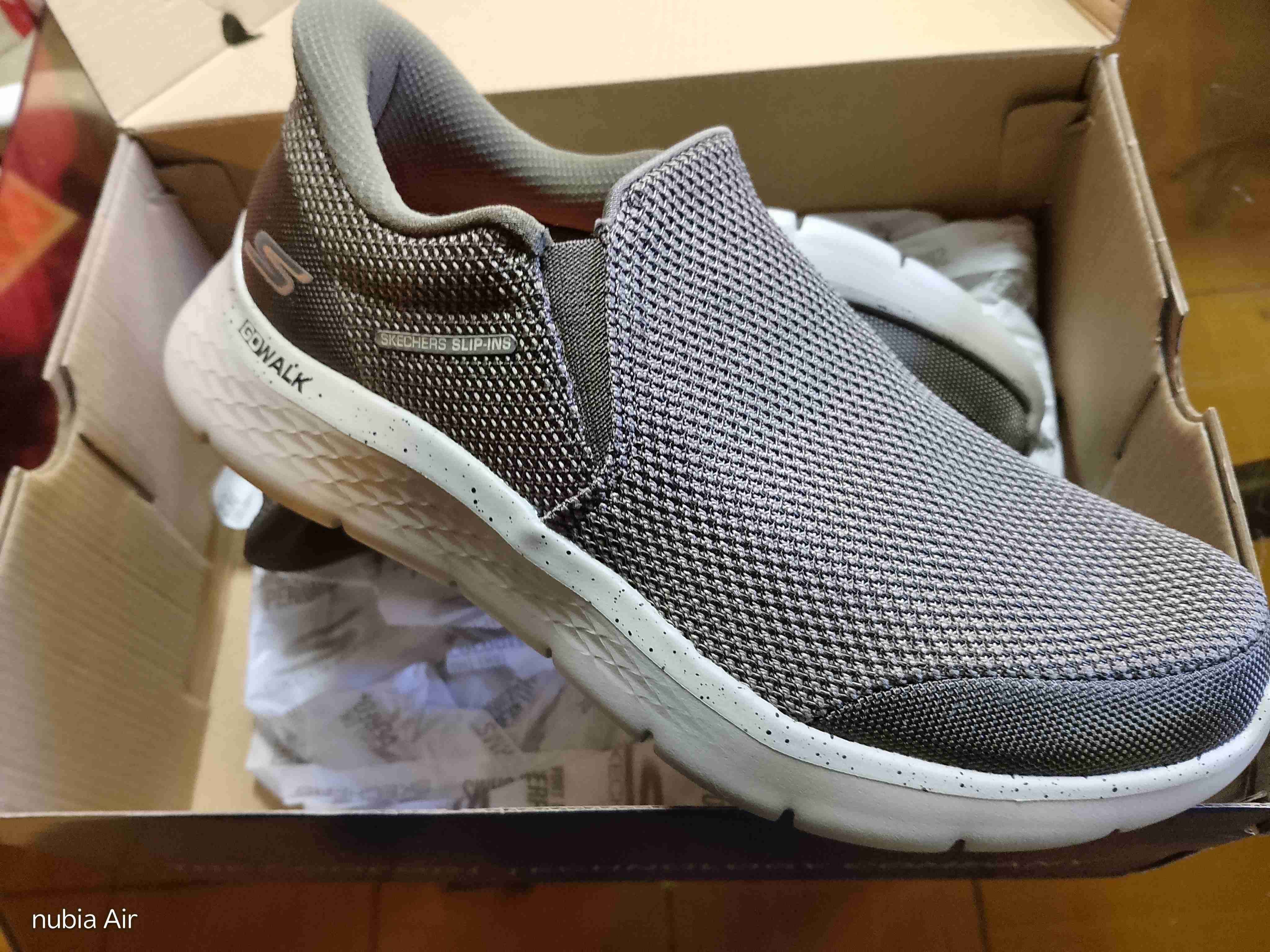 Zapatillas Skechers Slip-Ins gris talla 41.5 - miniatura 1