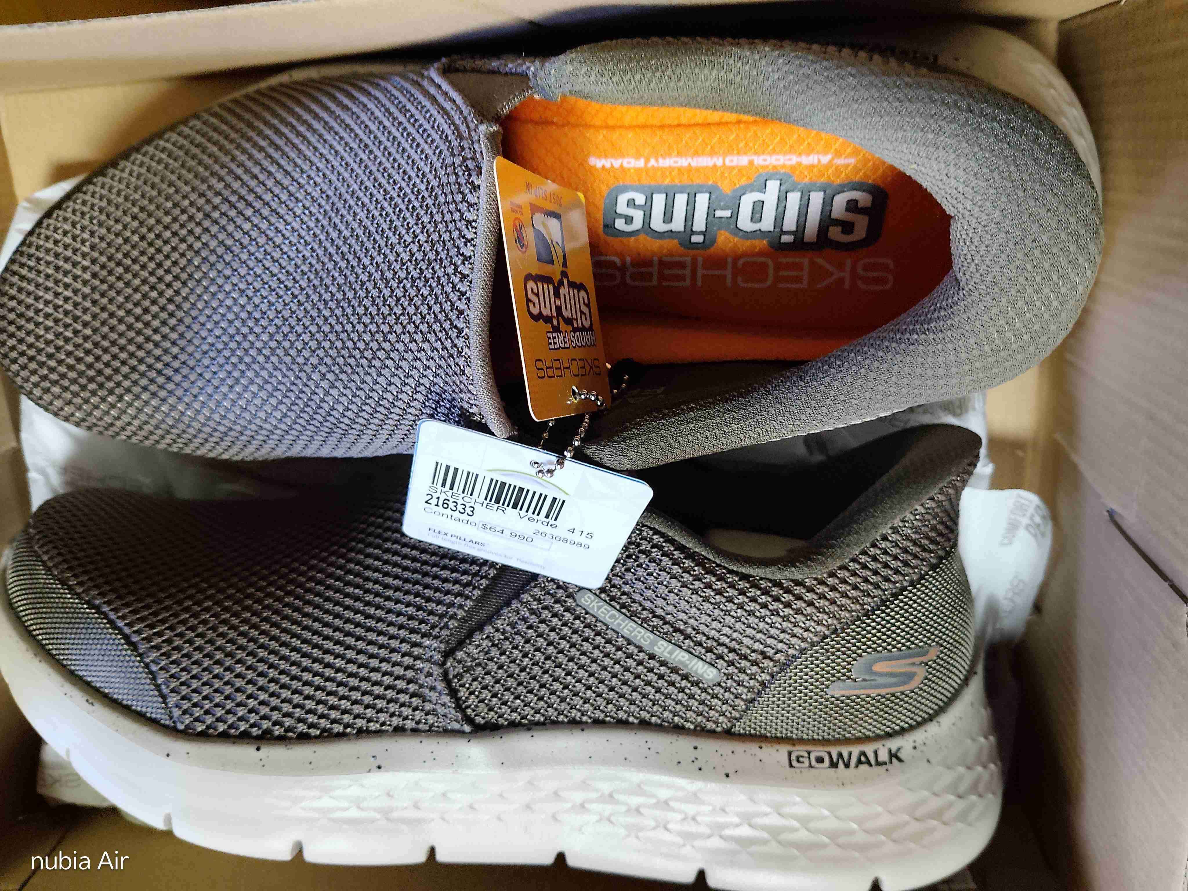 Zapatillas Skechers Slip-Ins gris talla 41.5 - miniatura 2