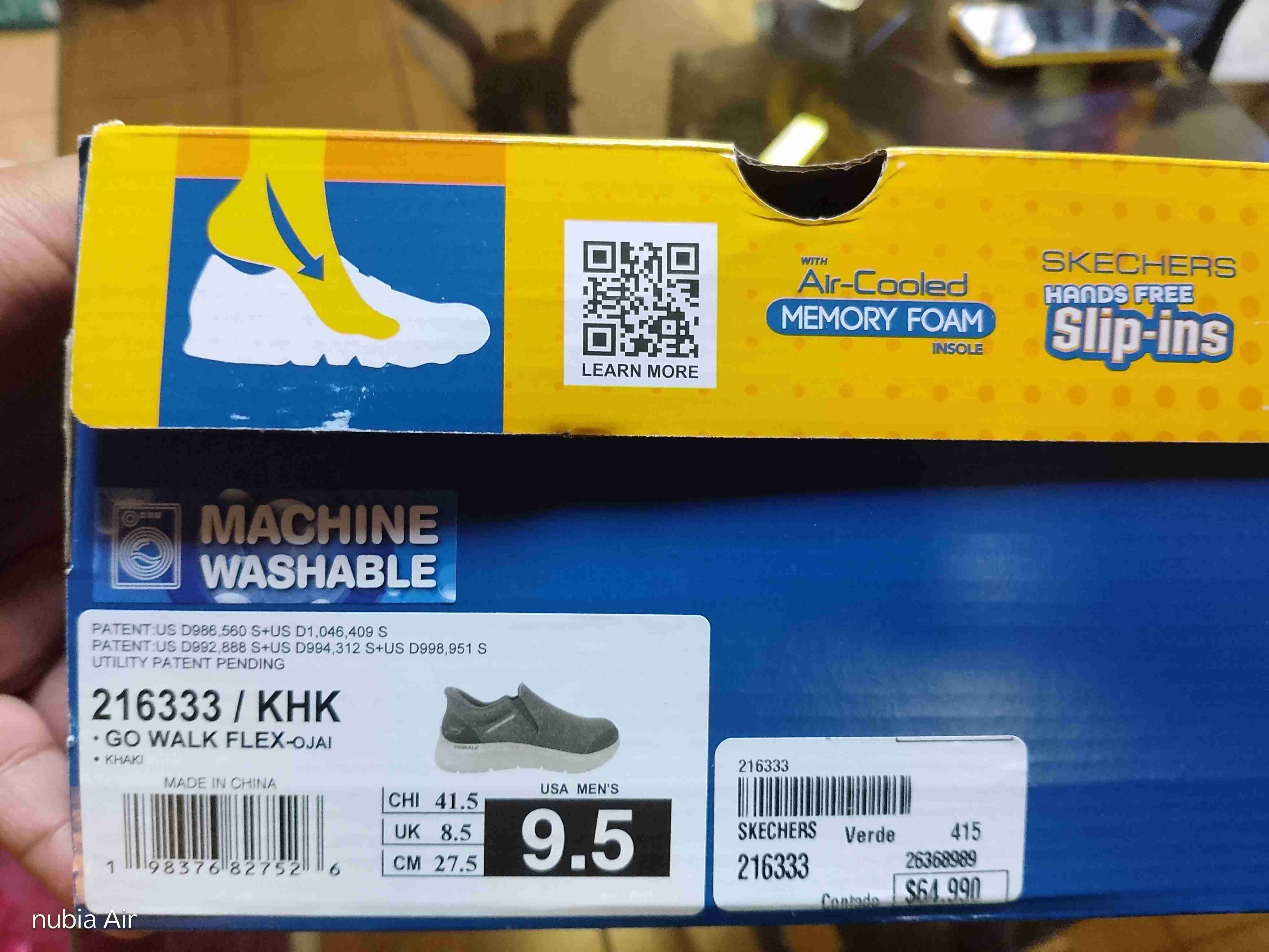 Zapatillas Skechers Slip-Ins gris talla 41.5 - miniatura 6