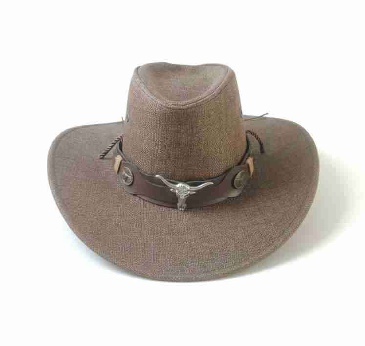 Sombrero cowboy negro con cordón - miniatura 6