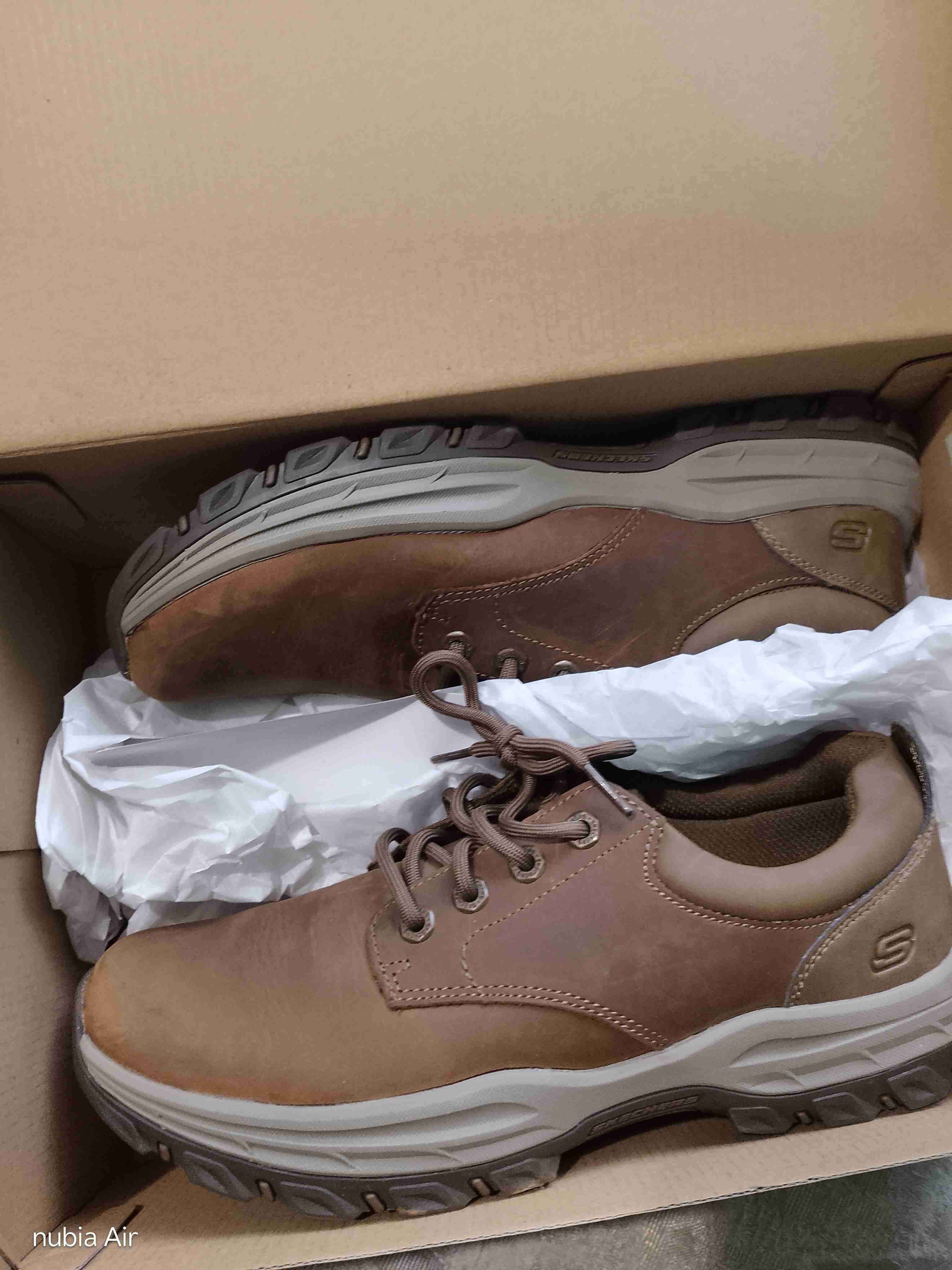 Zapatos outdoor marrones Skechers - miniatura 2