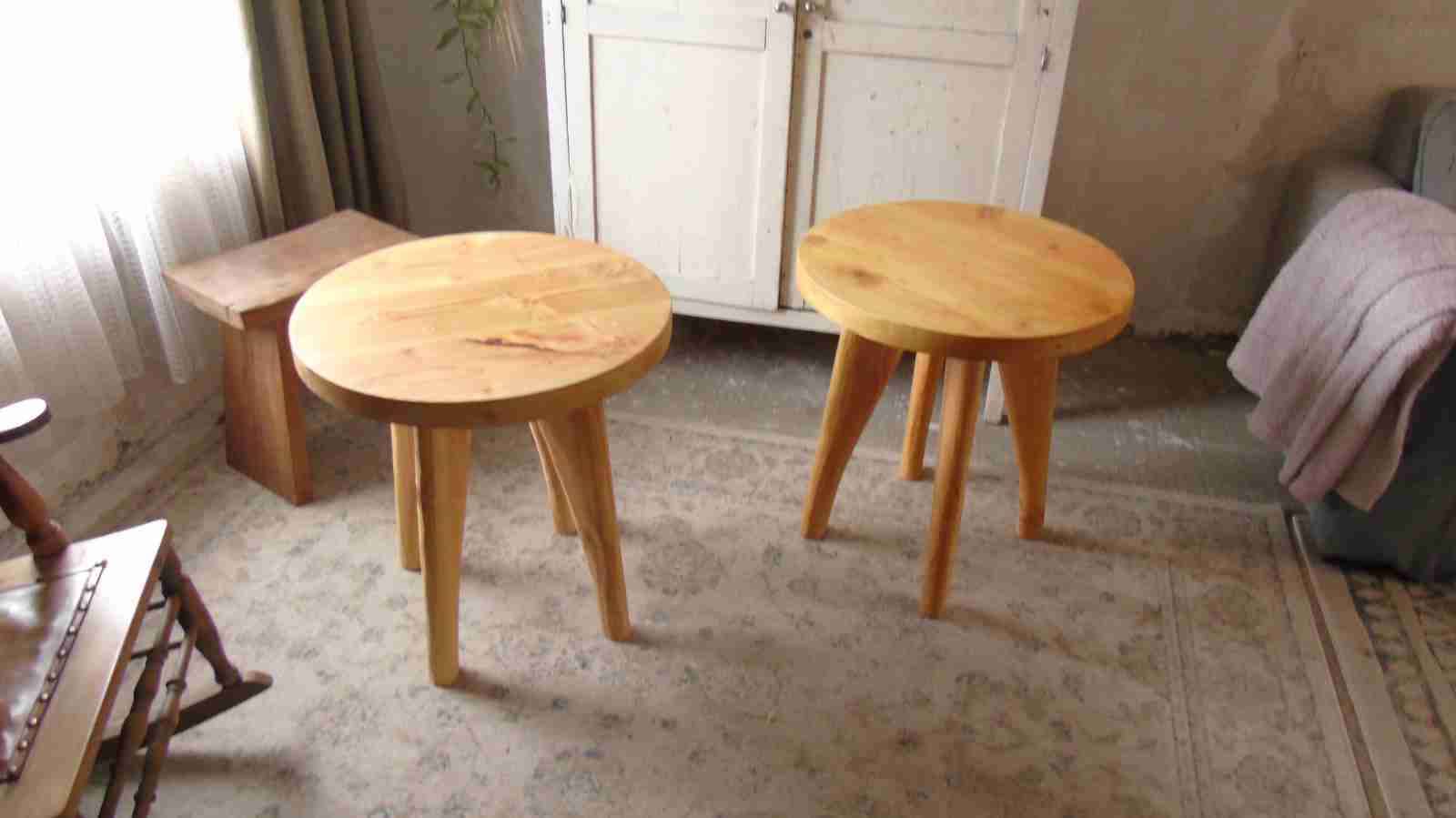 Mesas redondas de madera - miniatura 3