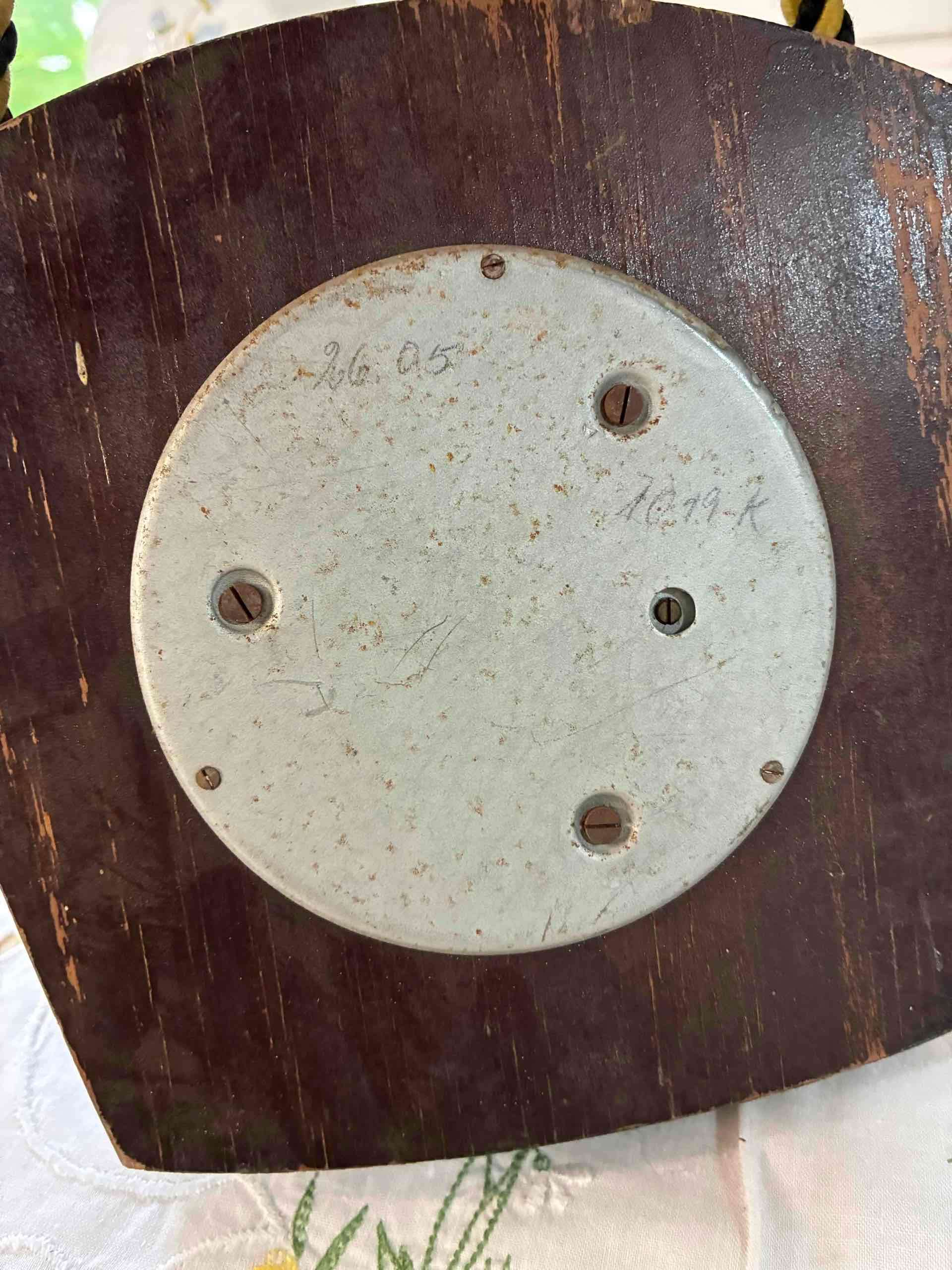 Barómetro vintage de madera - miniatura 3