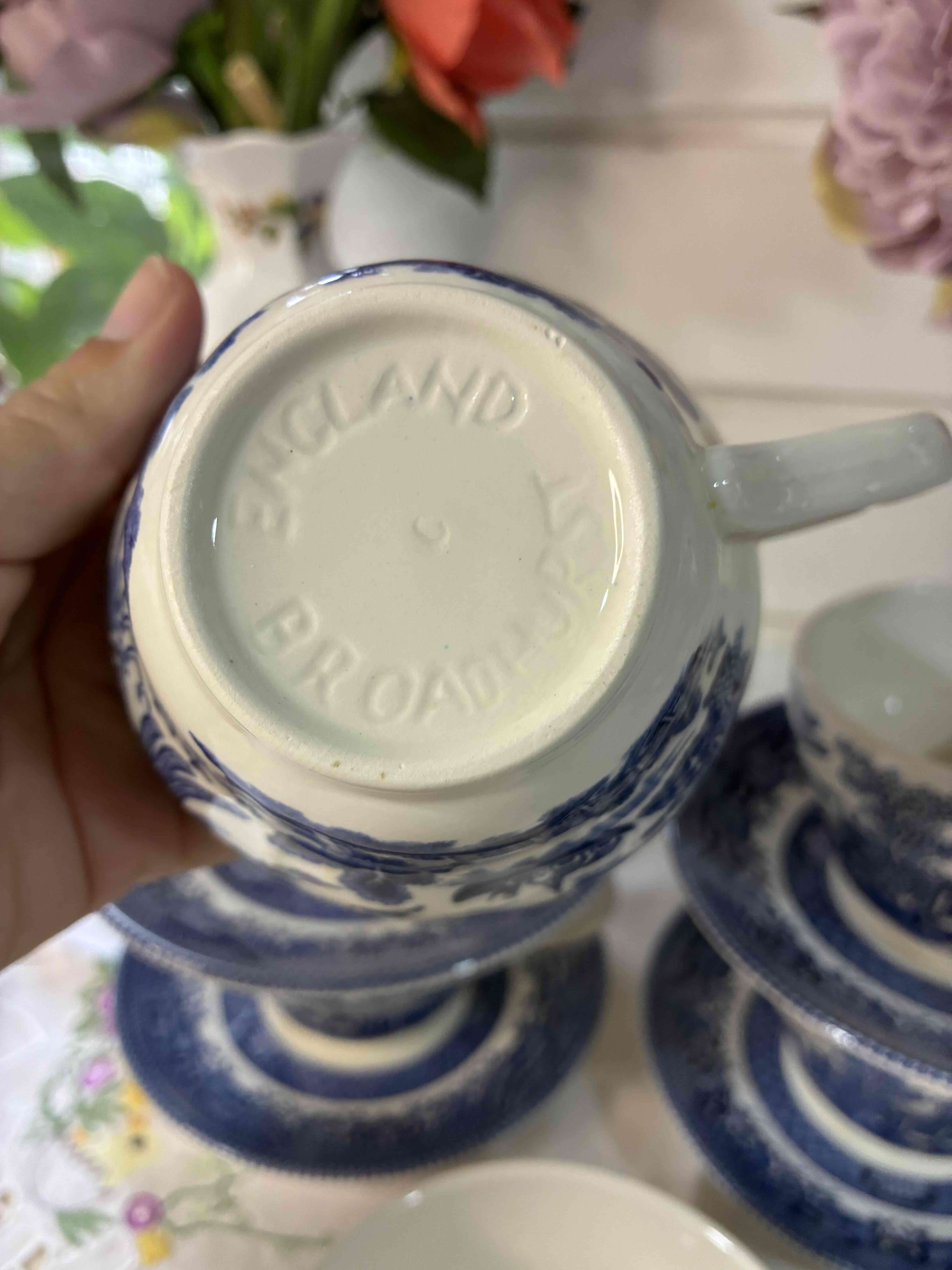 Juego de tazas de té Willow Churchill - miniatura 3