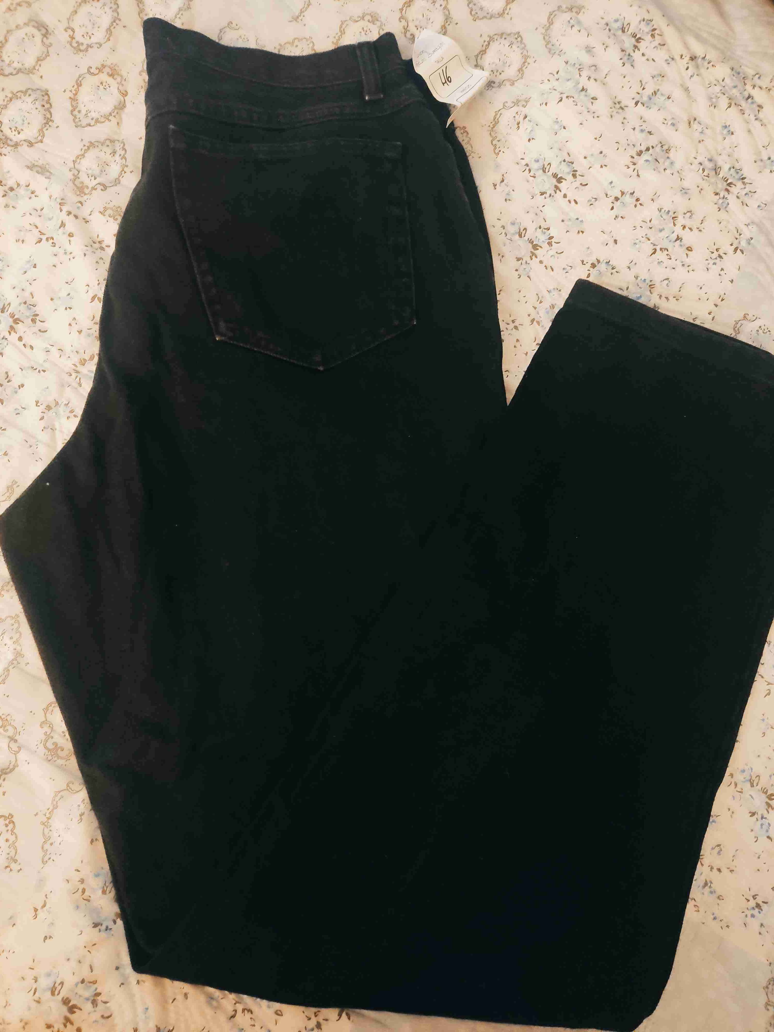 Pantalones negros talla 46 Hombre - miniatura 1