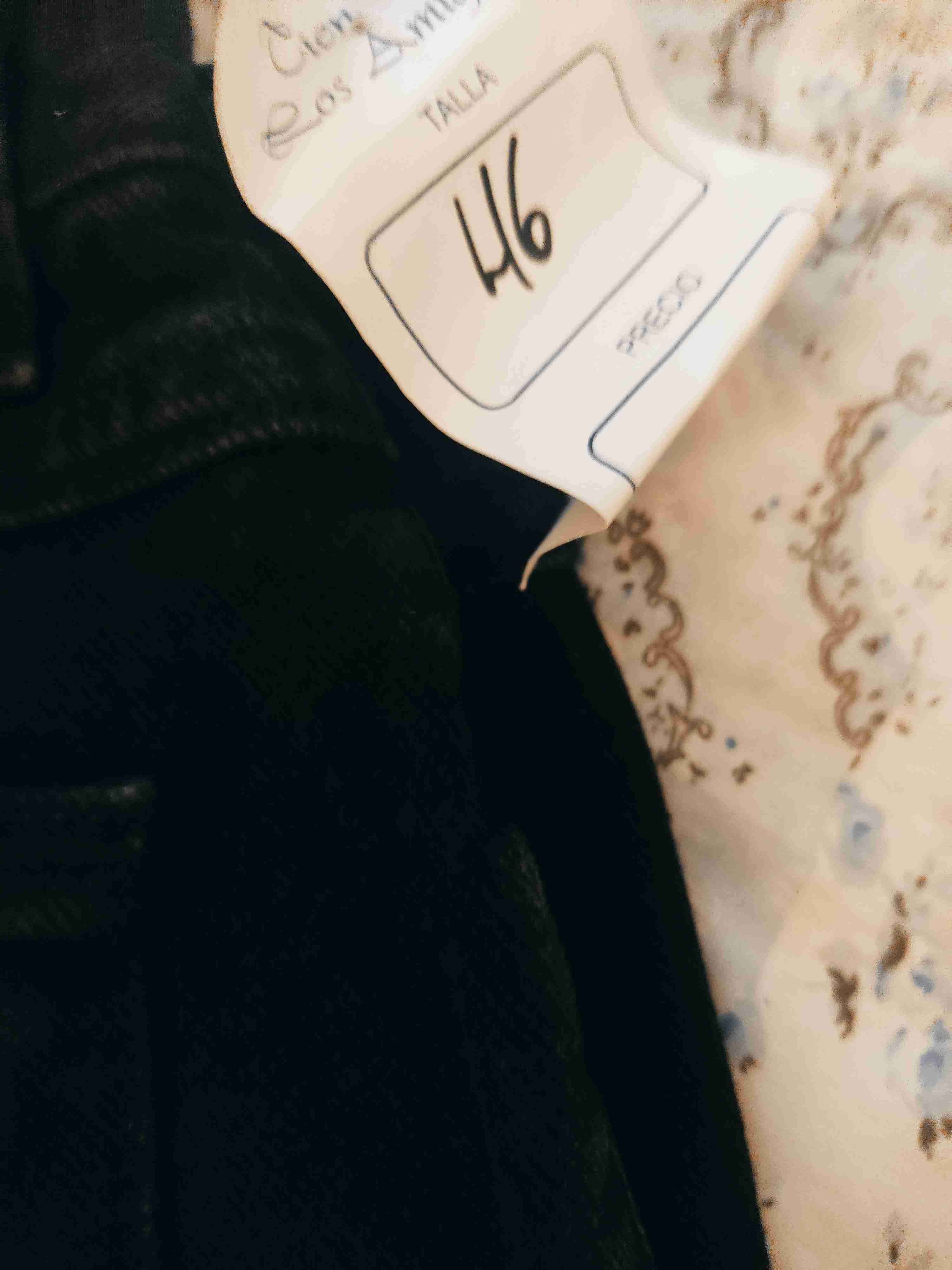 Pantalones negros talla 46 Hombre - miniatura 2