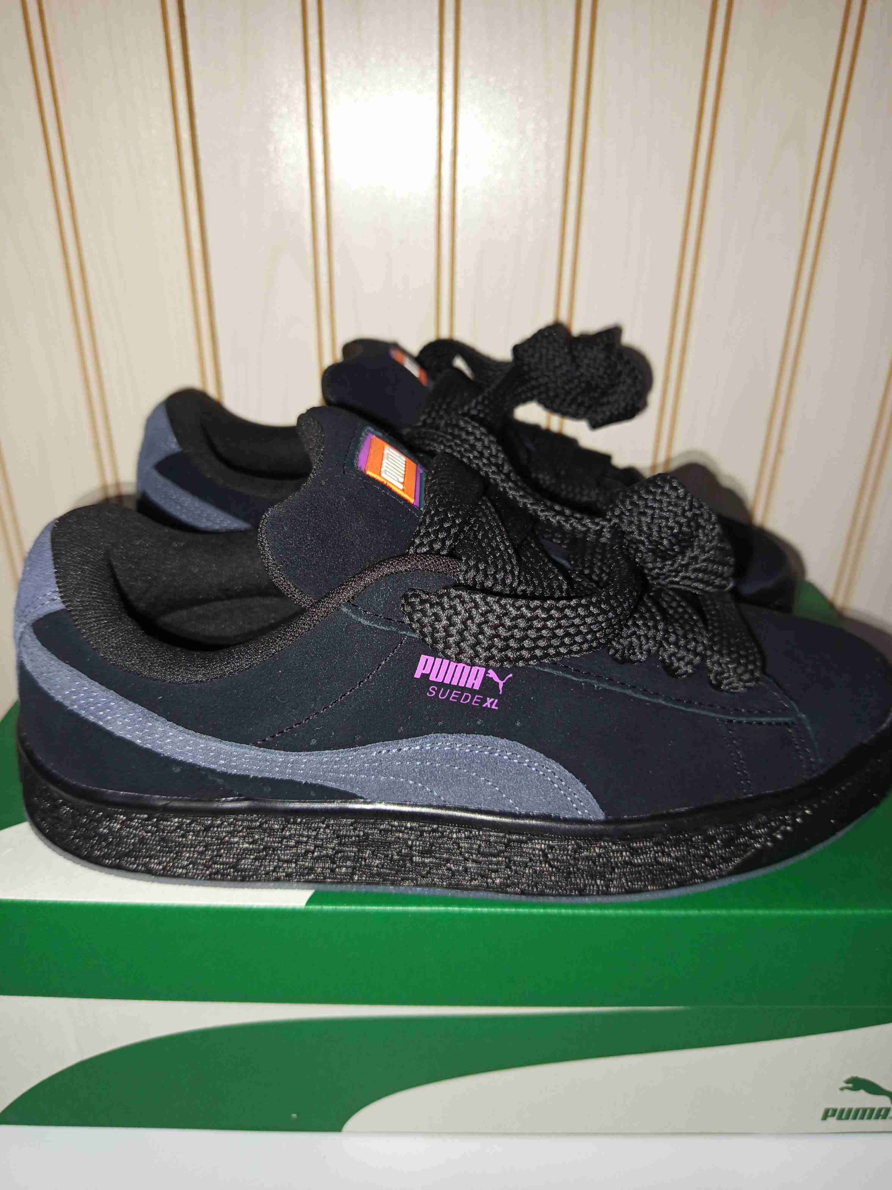 Zapatillas Puma Suede XL negras - miniatura 1
