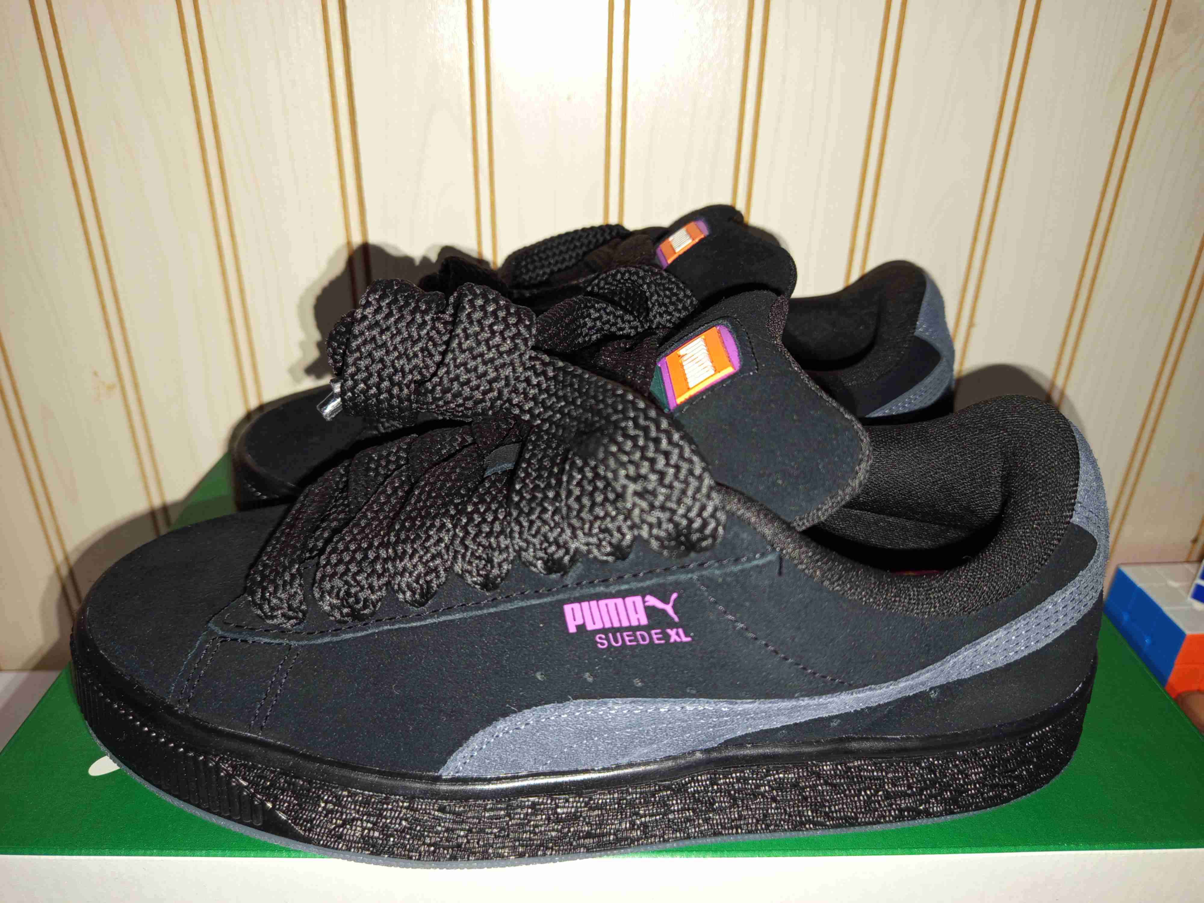 Zapatillas Puma Suede XL negras - miniatura 2