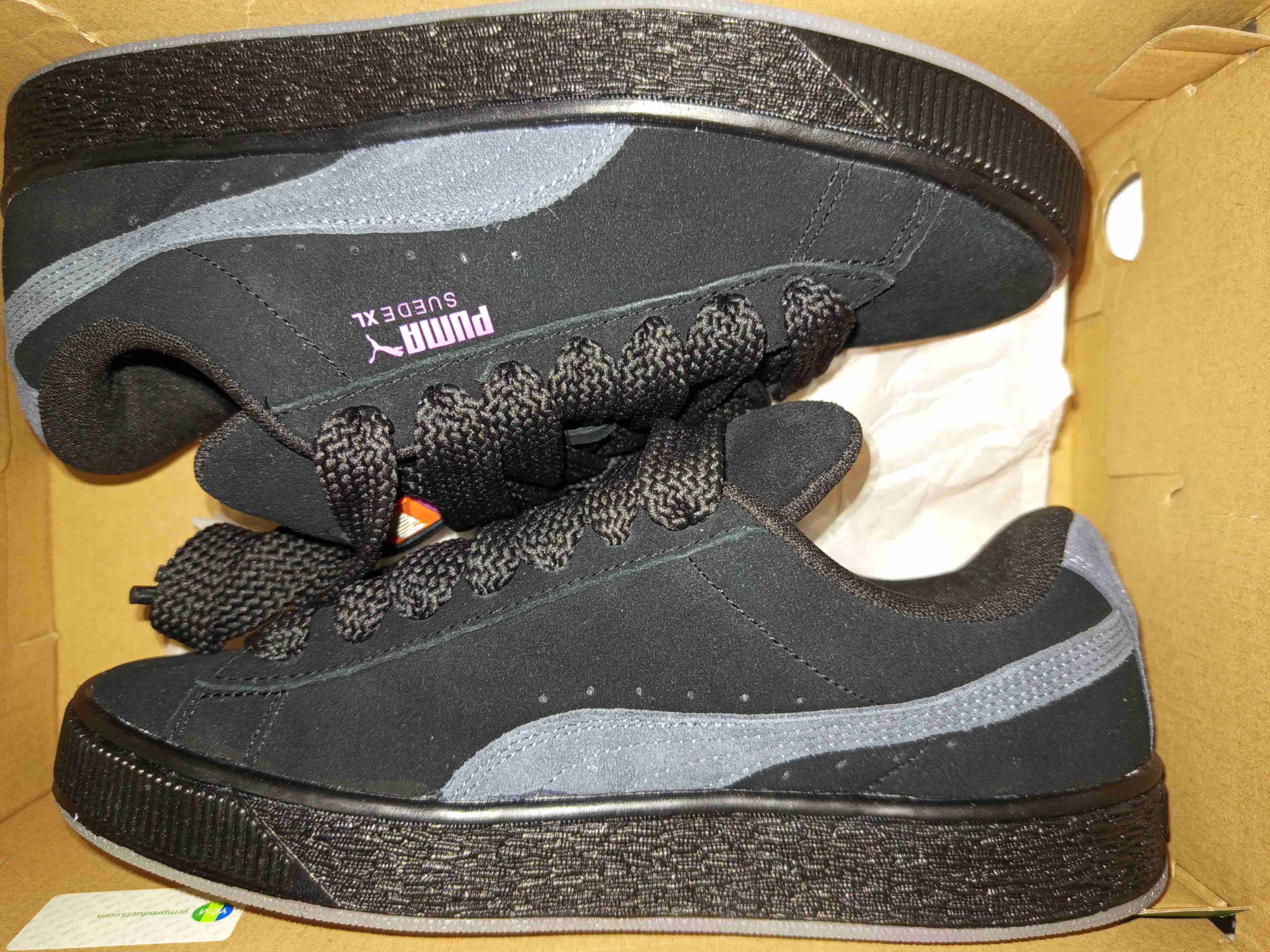 Zapatillas Puma Suede XL negras - miniatura 3