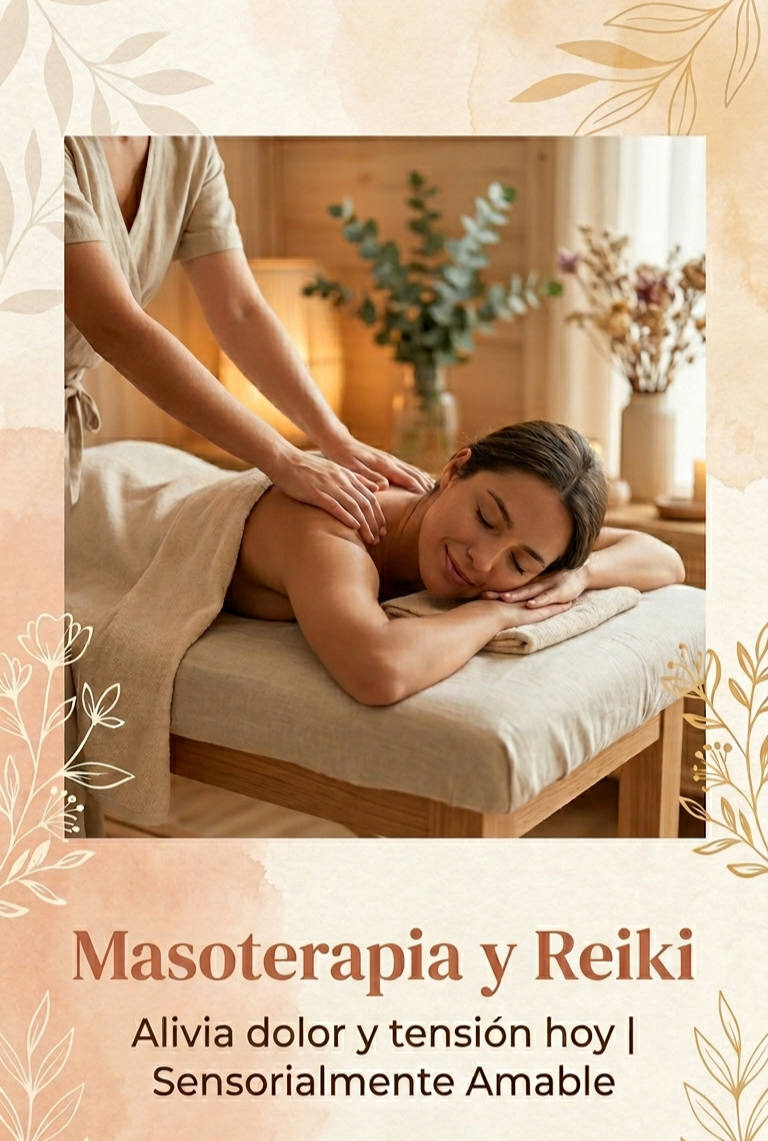 Masoterapia hecho por kinesióloga