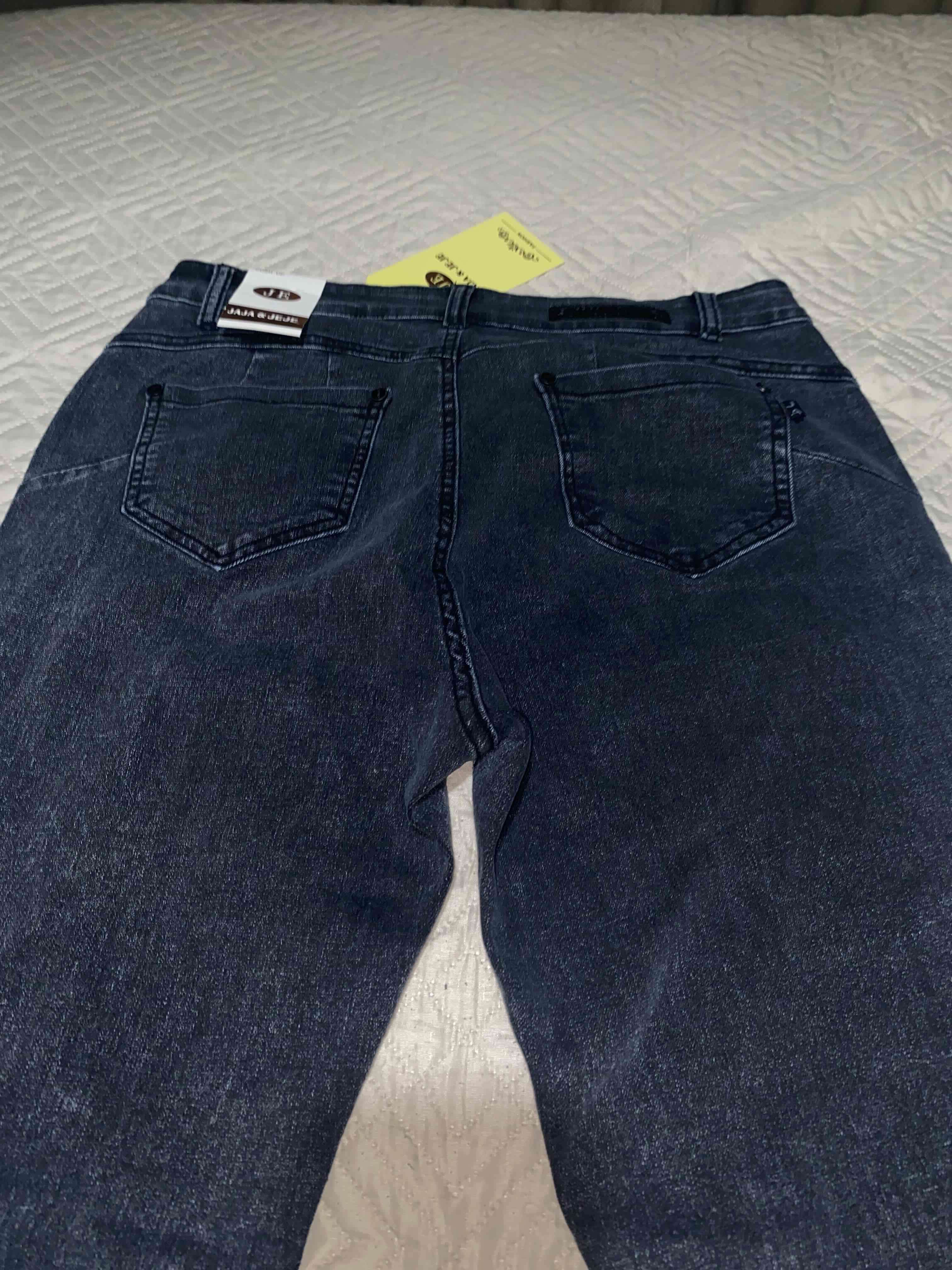 Jeans gris Flare  talla 44 - miniatura 3