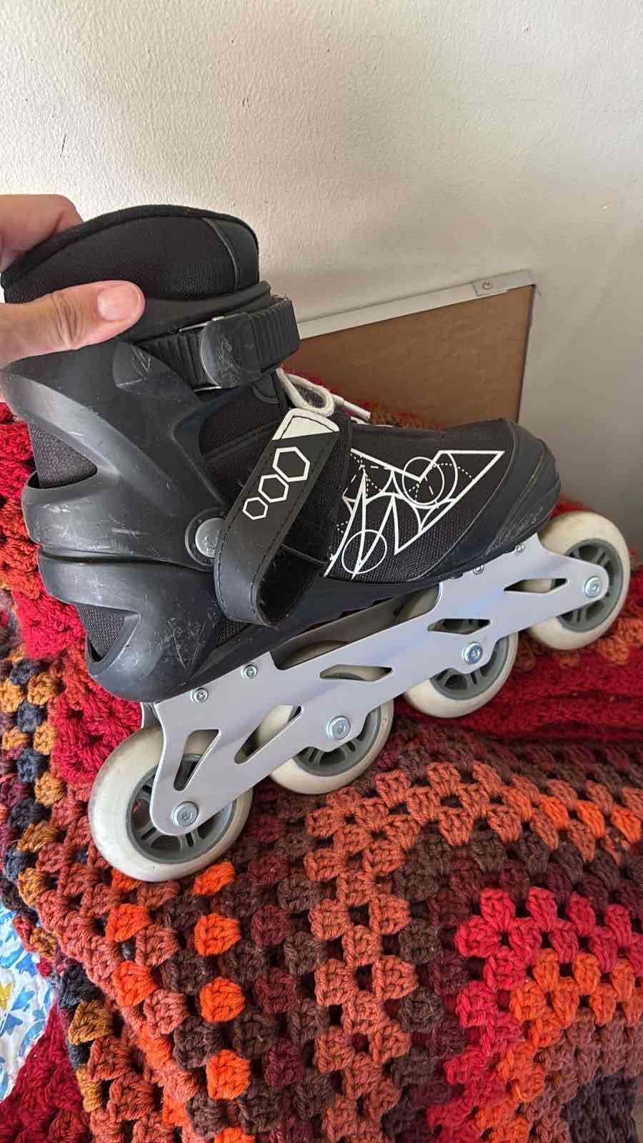 Patines en línea negros - miniatura 2