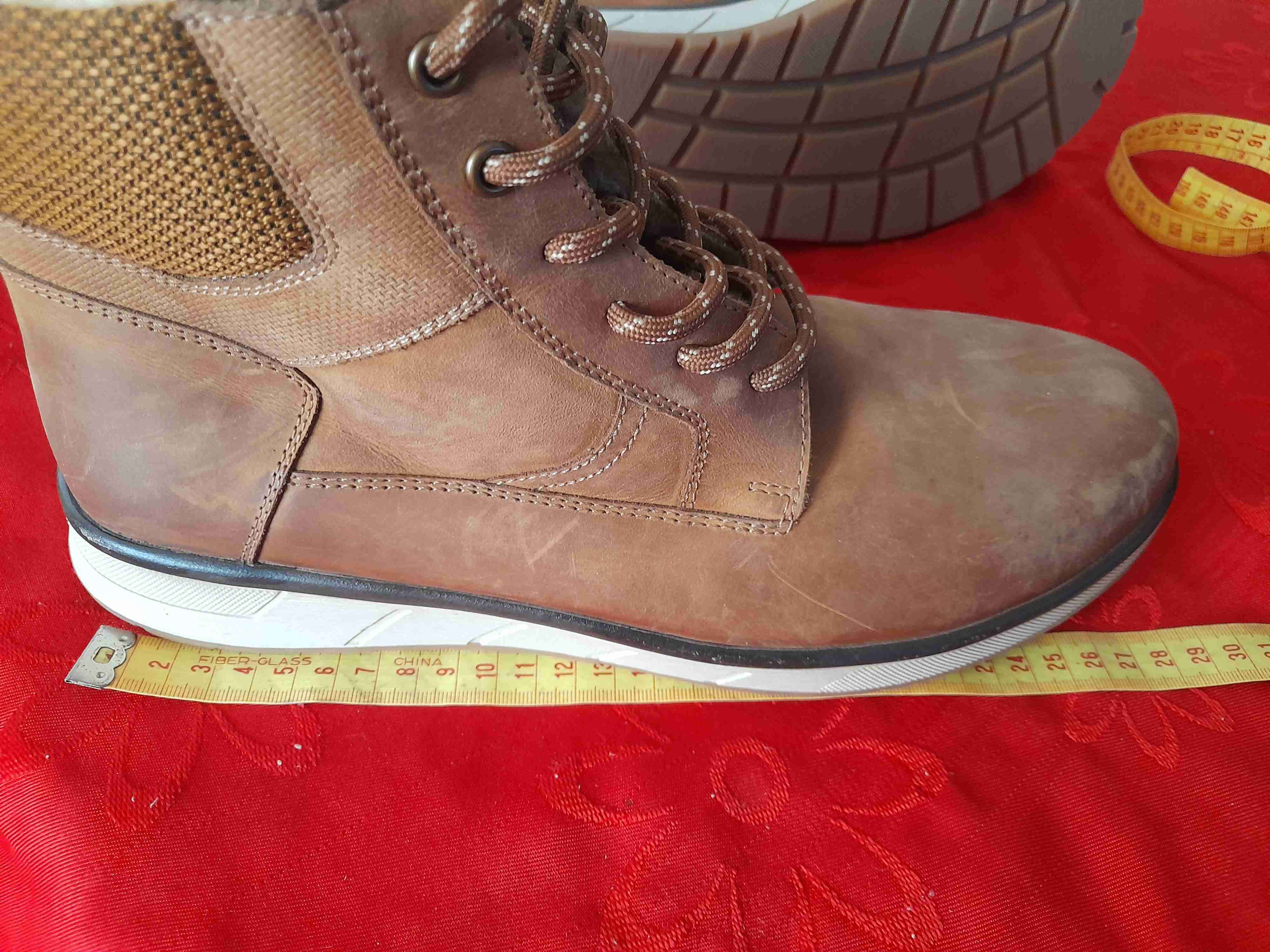 Botines de cuero marrón - miniatura 4