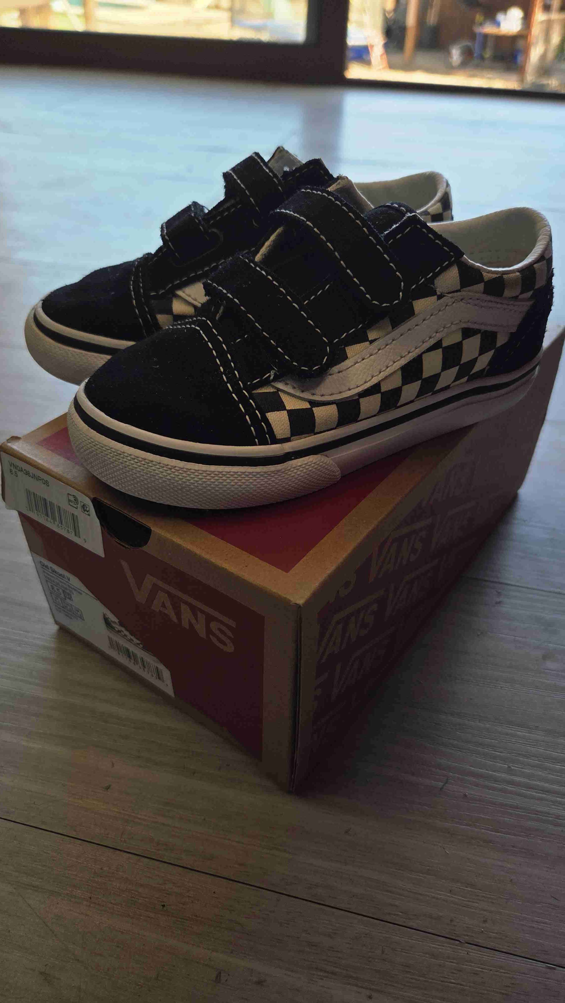 Zapatillas Vans checkerboard niño - miniatura 3