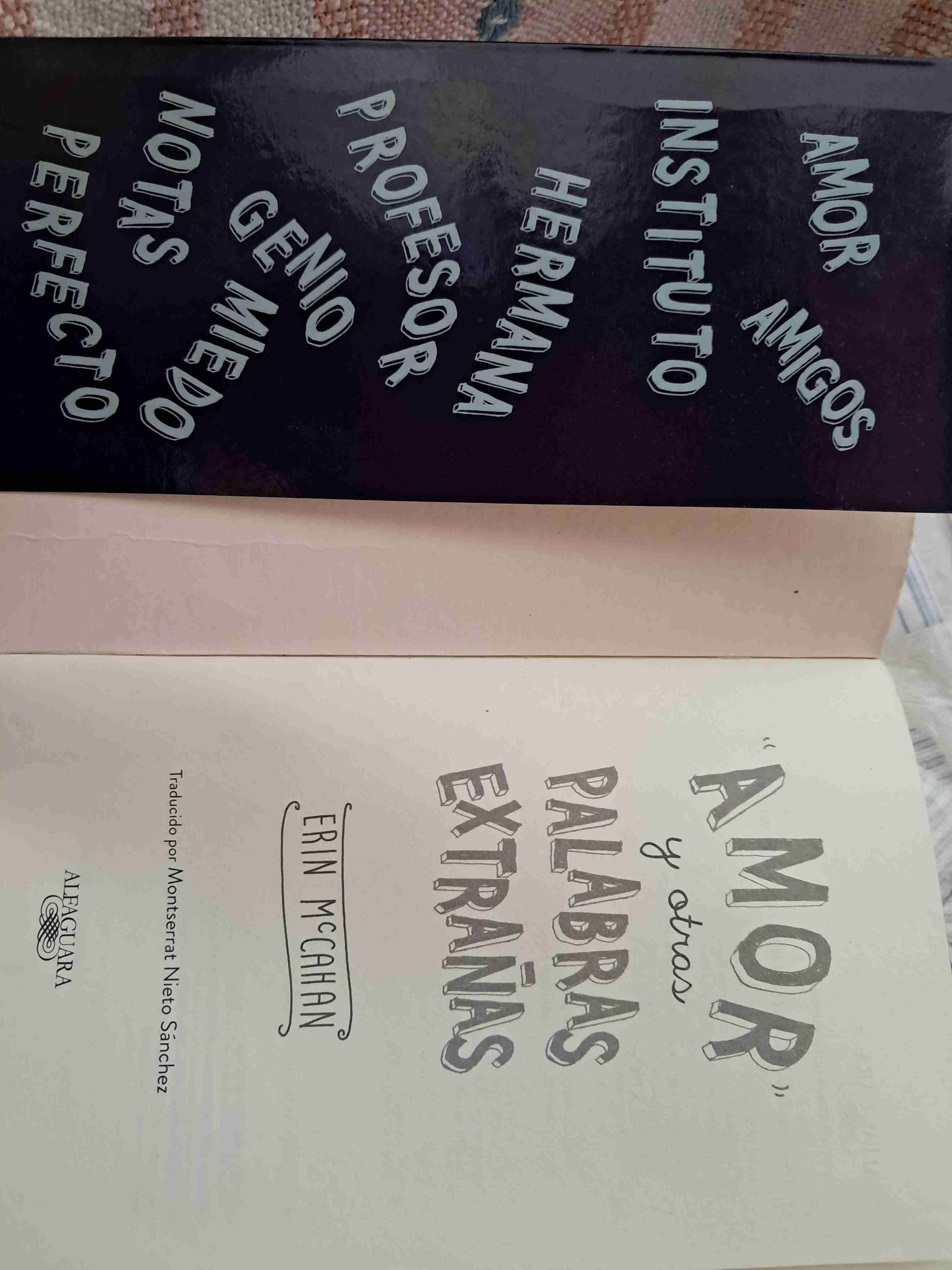 Libro 'Amor y otras palabras extrañas' - miniatura 2