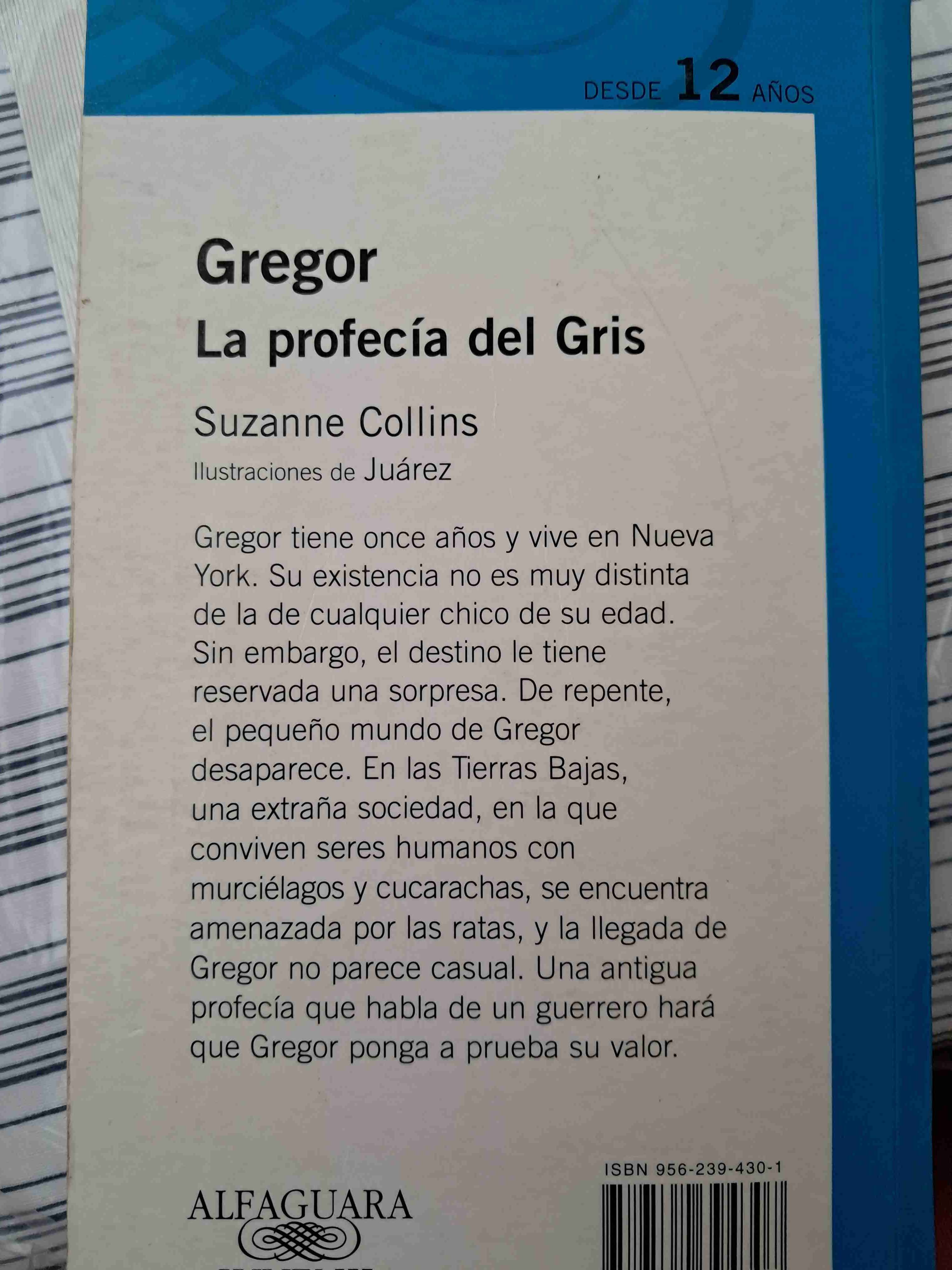 Libro Gregor La profecía del Gris - miniatura 3