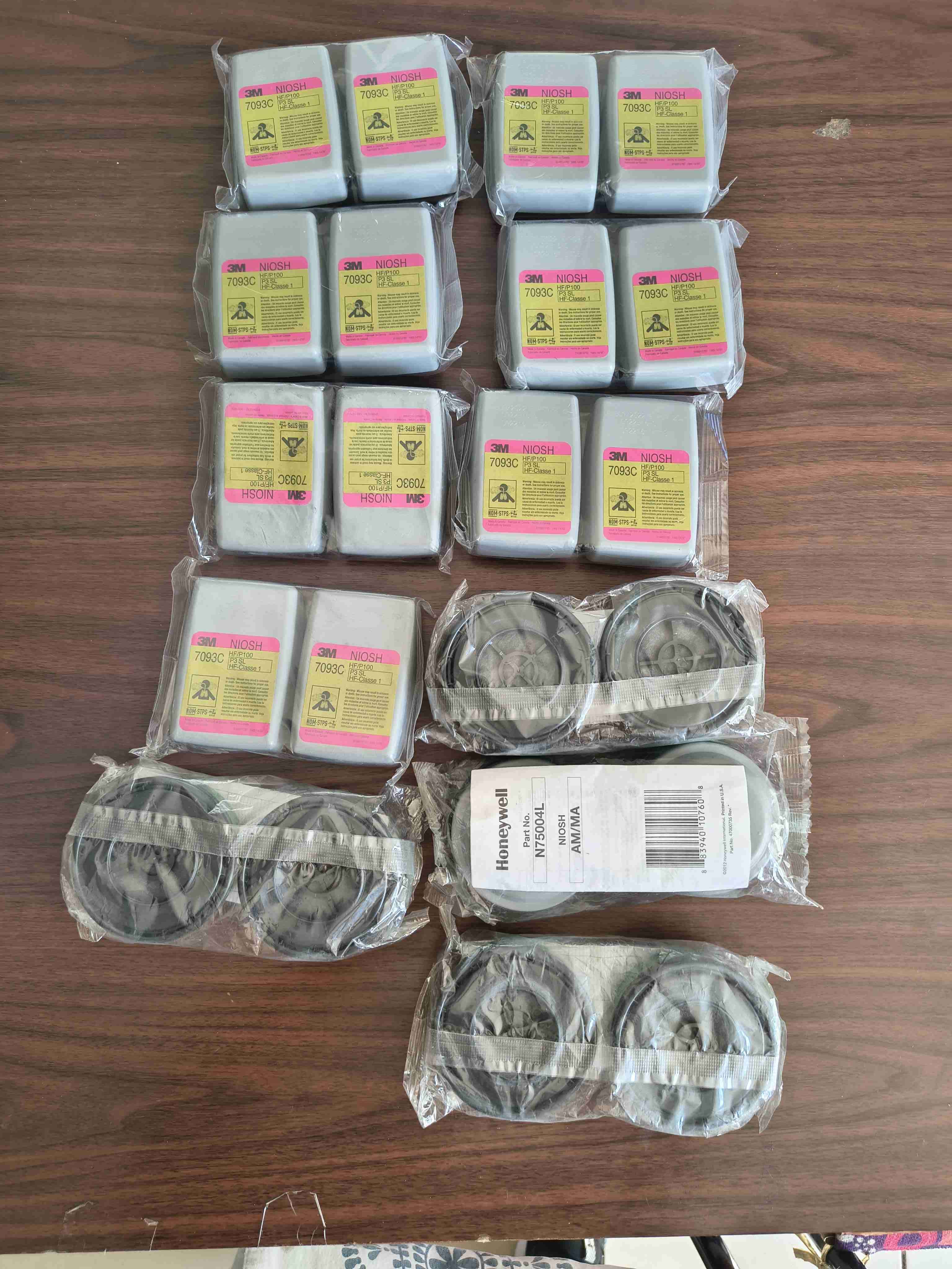 Filtros respiradores 3M variados - miniatura 2