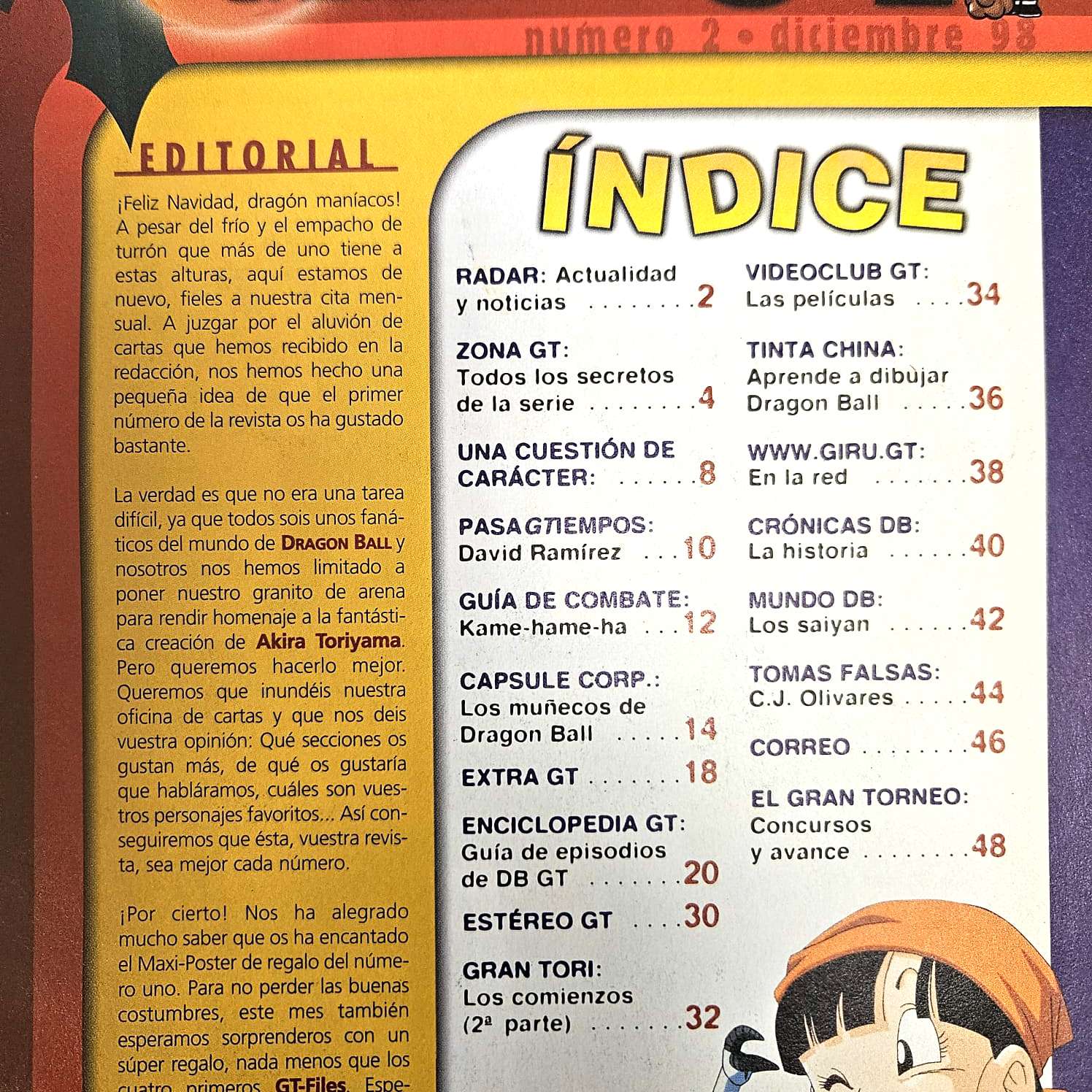 Revista Dragon Ball GT (1998) - miniatura 4