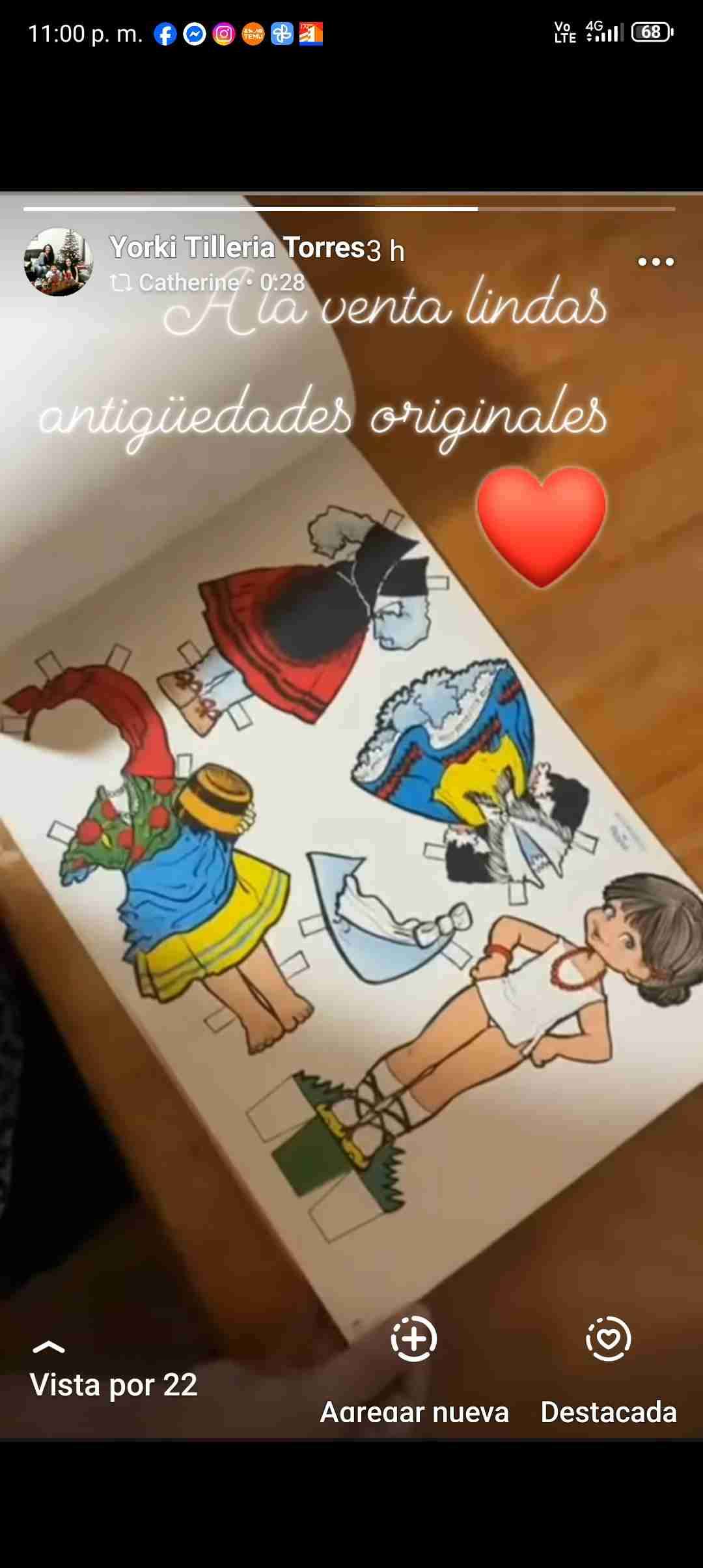 Recortables antiguos originales - miniatura 1