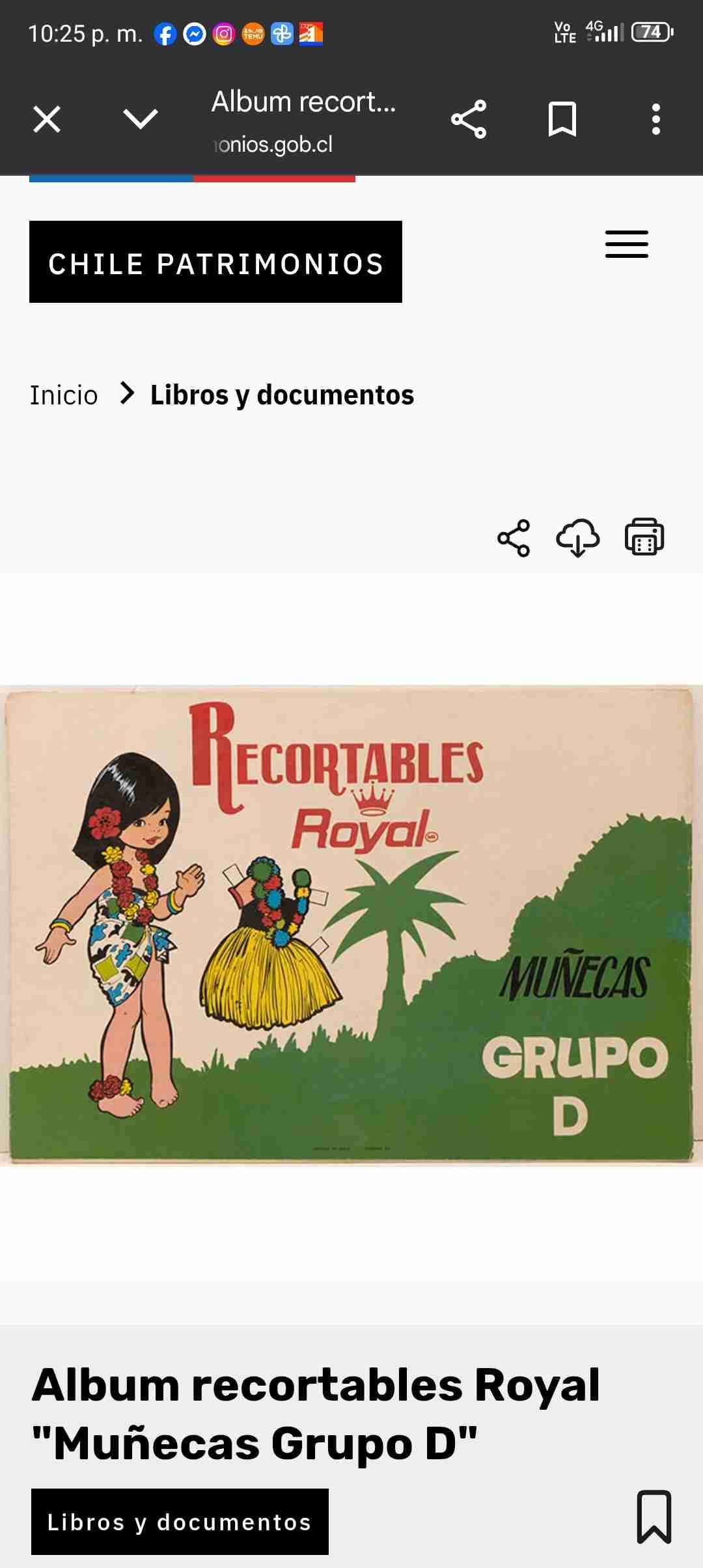Recortables antiguos originales - miniatura 2
