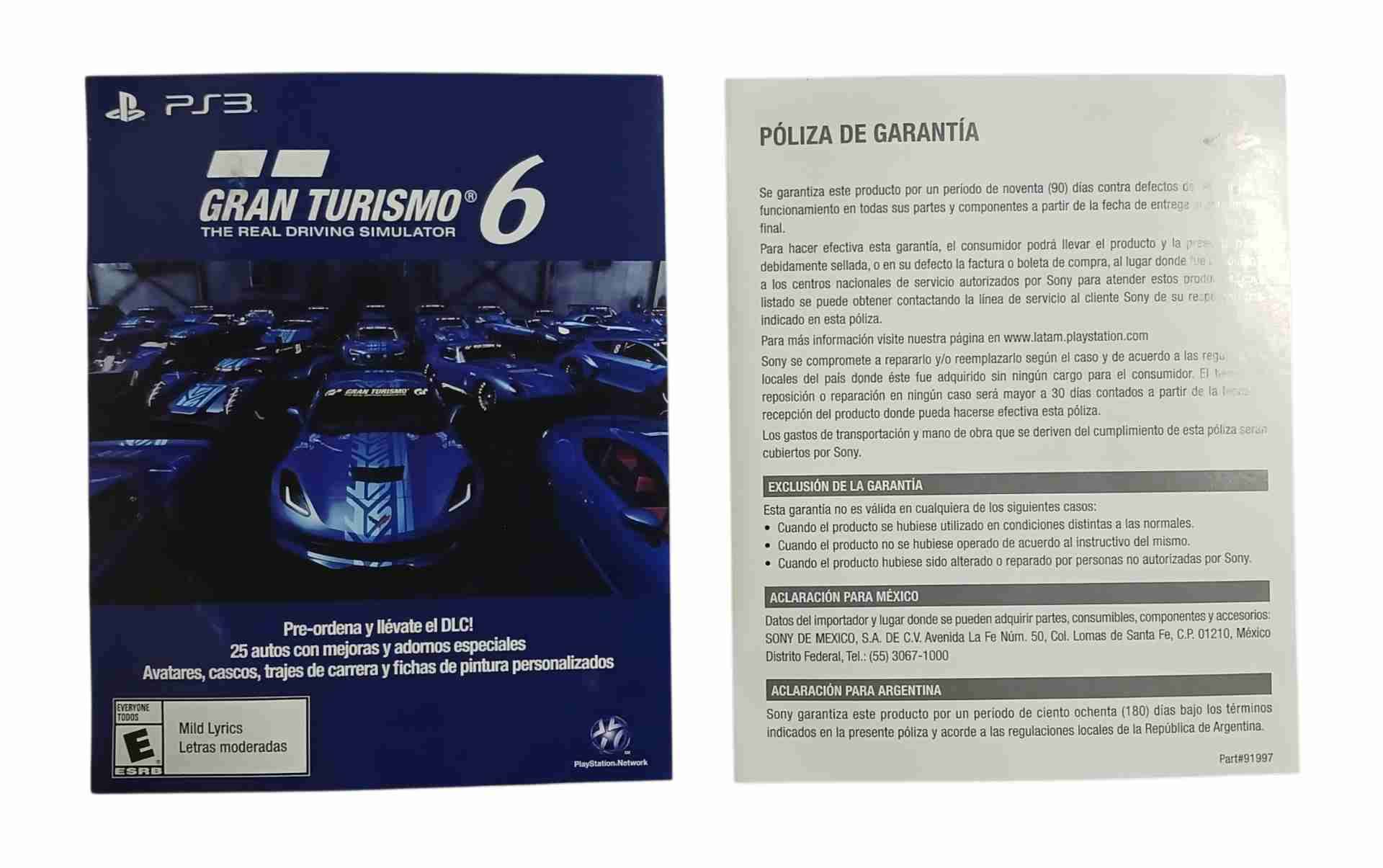 Juego PS3 Gran Turismo 6 - miniatura 3