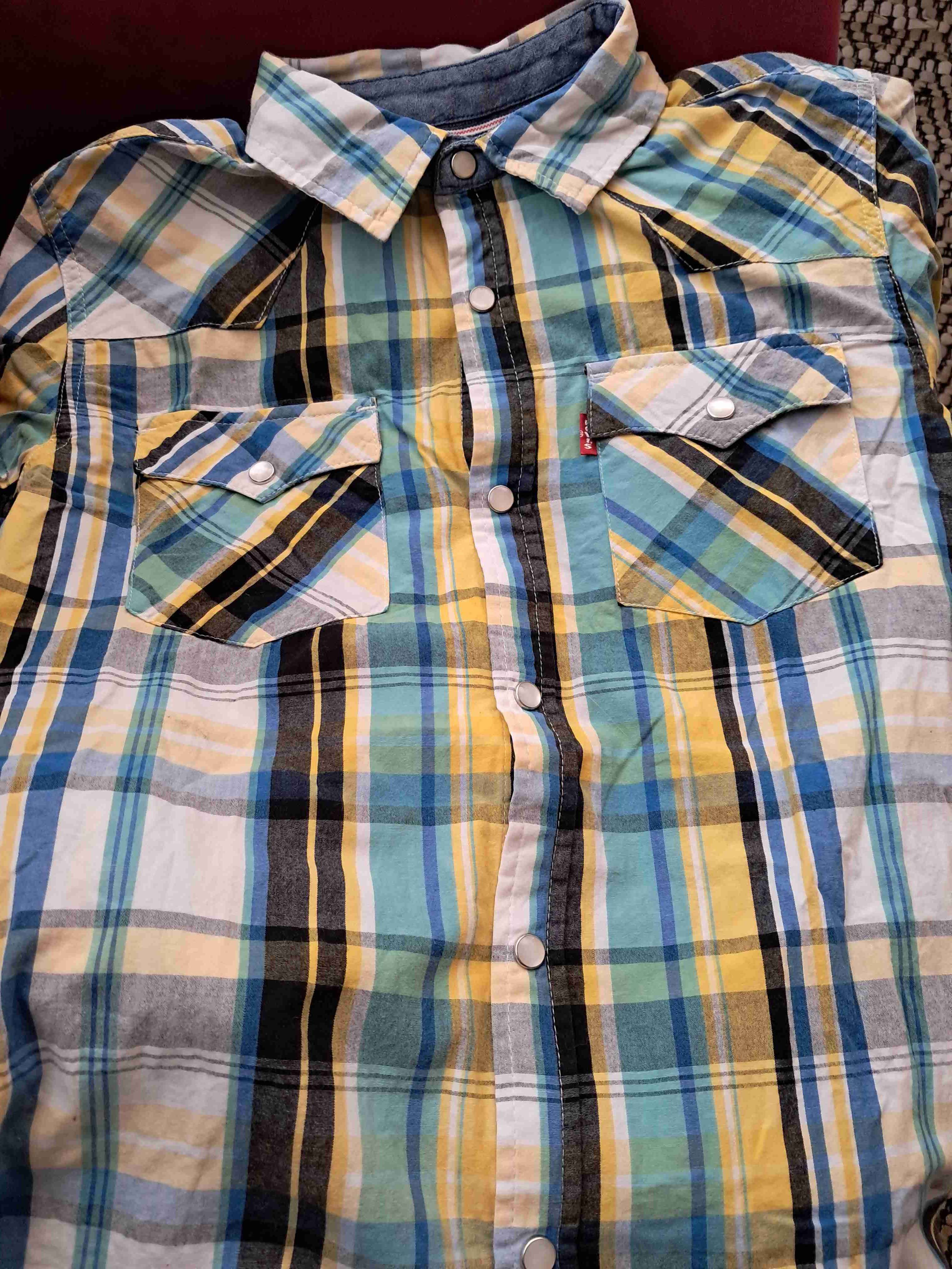 Camisa Levi's cuadros niño - miniatura 2