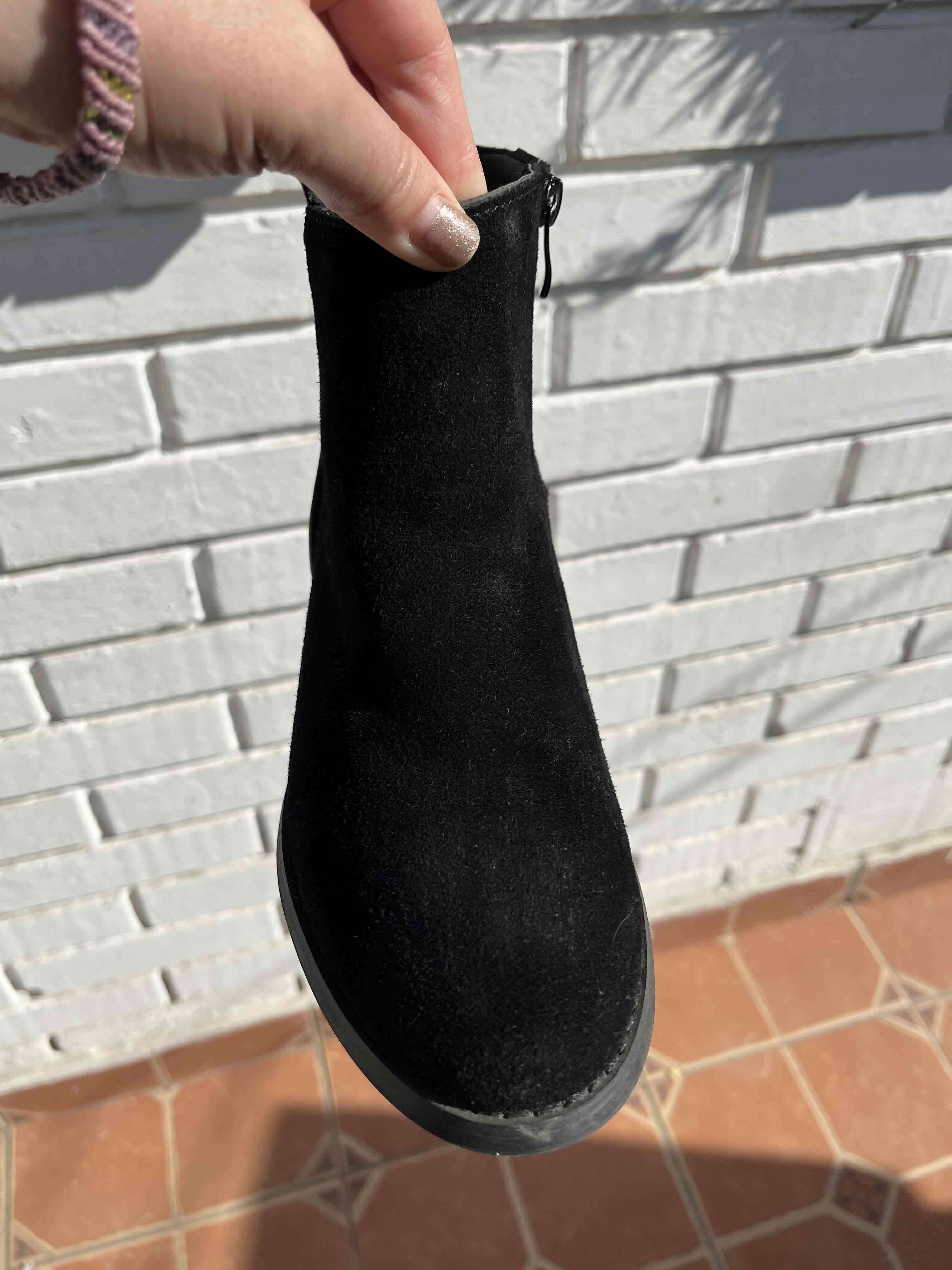 Botines negros de gamuza - miniatura 3