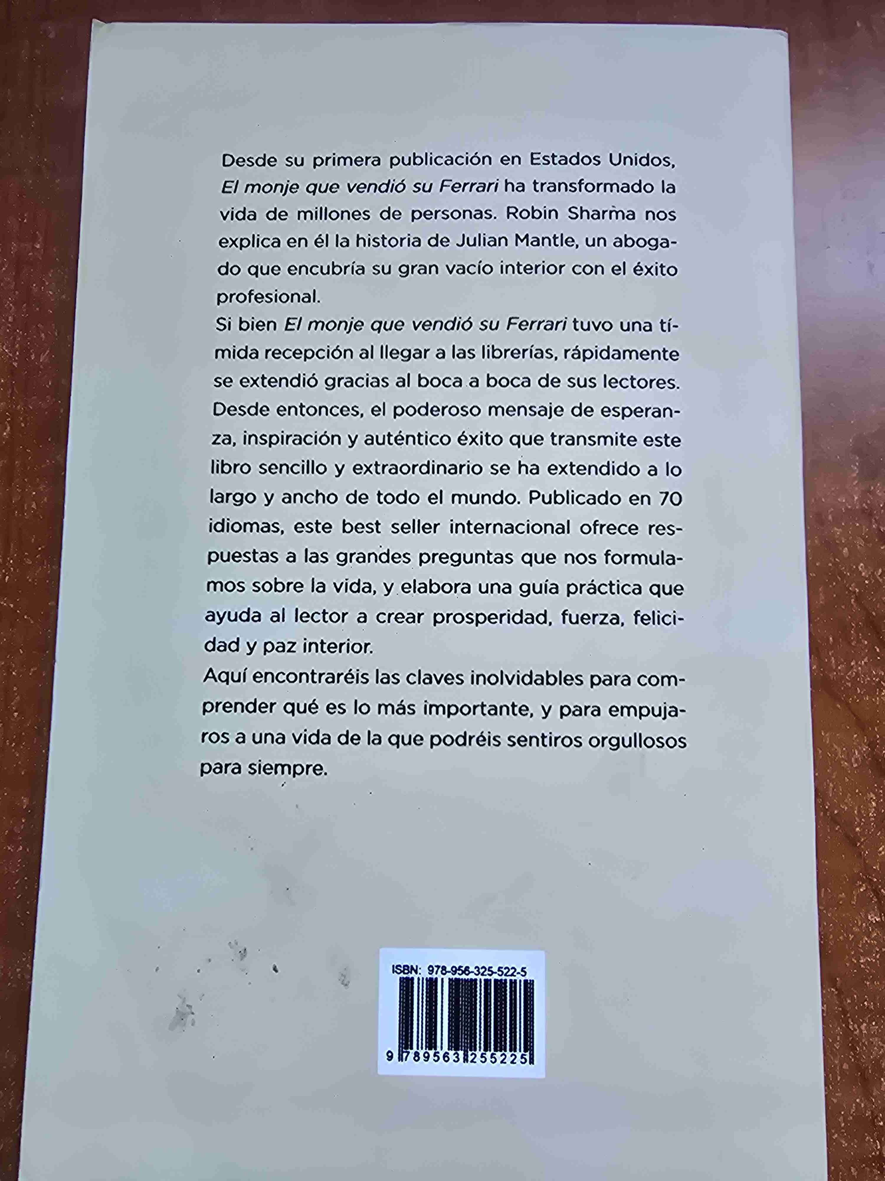 Libro 'El monje que vendió su Ferrari' - miniatura 2