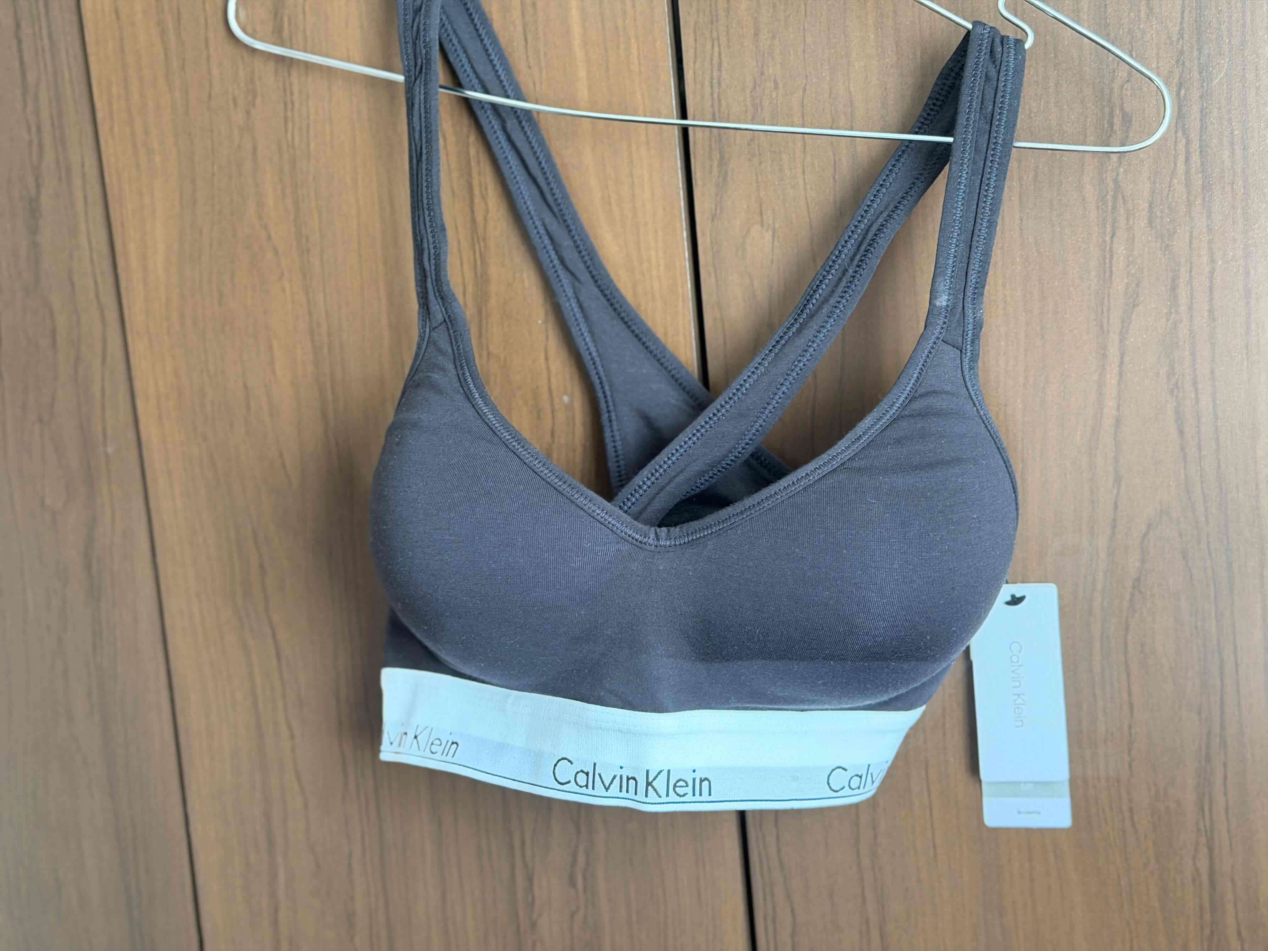 Sostén Calvin Klein negro nuevo - miniatura 4