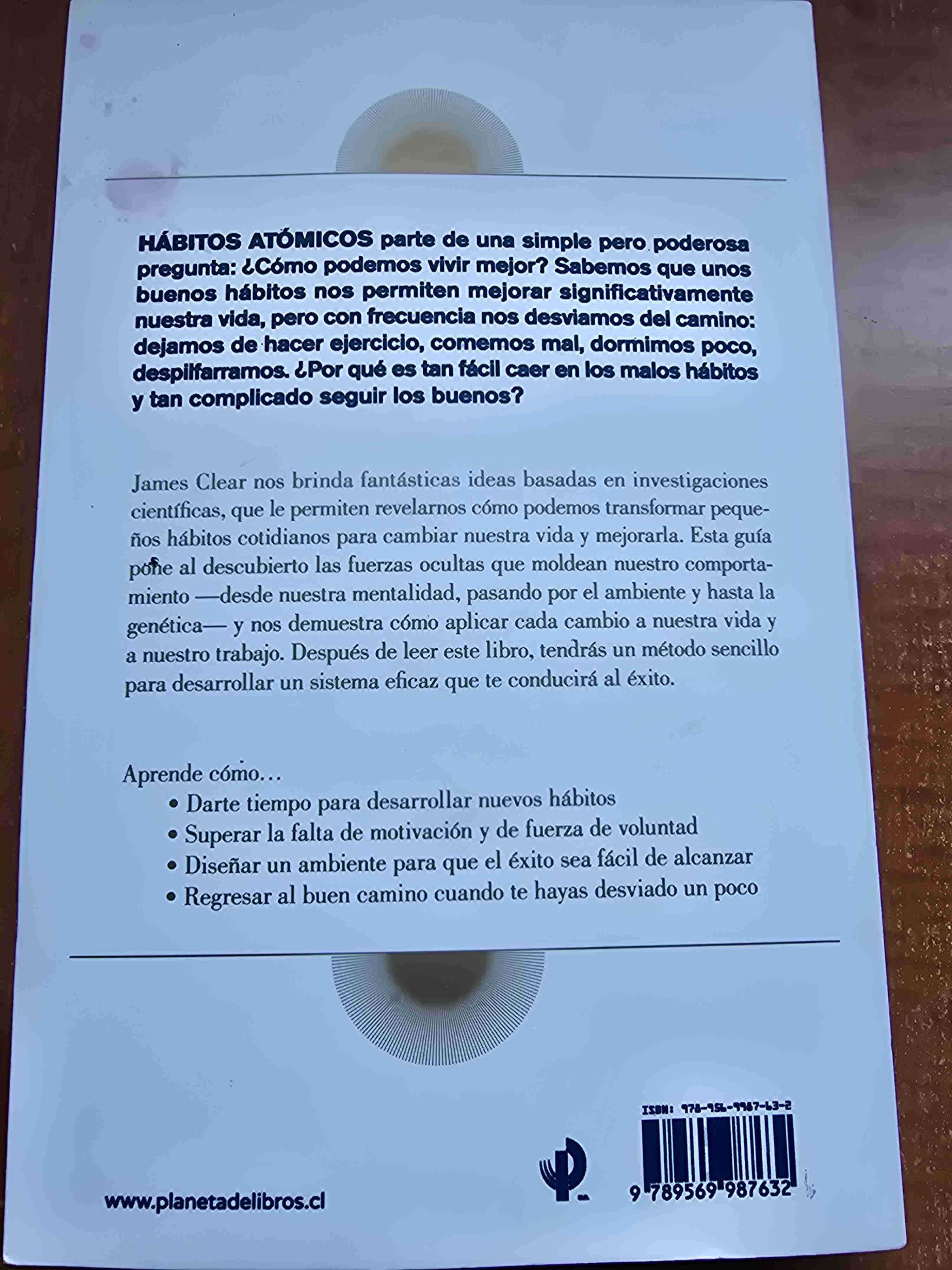 Libro Hábitos Atómicos - miniatura 2