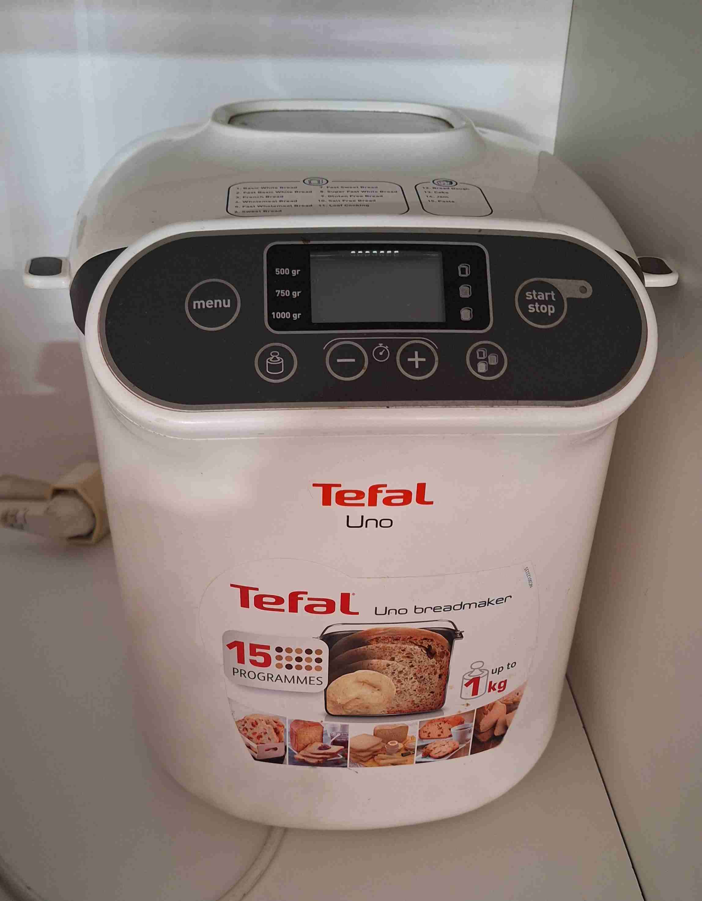 Panificadora Tefal Uno 15 programas - miniatura 1