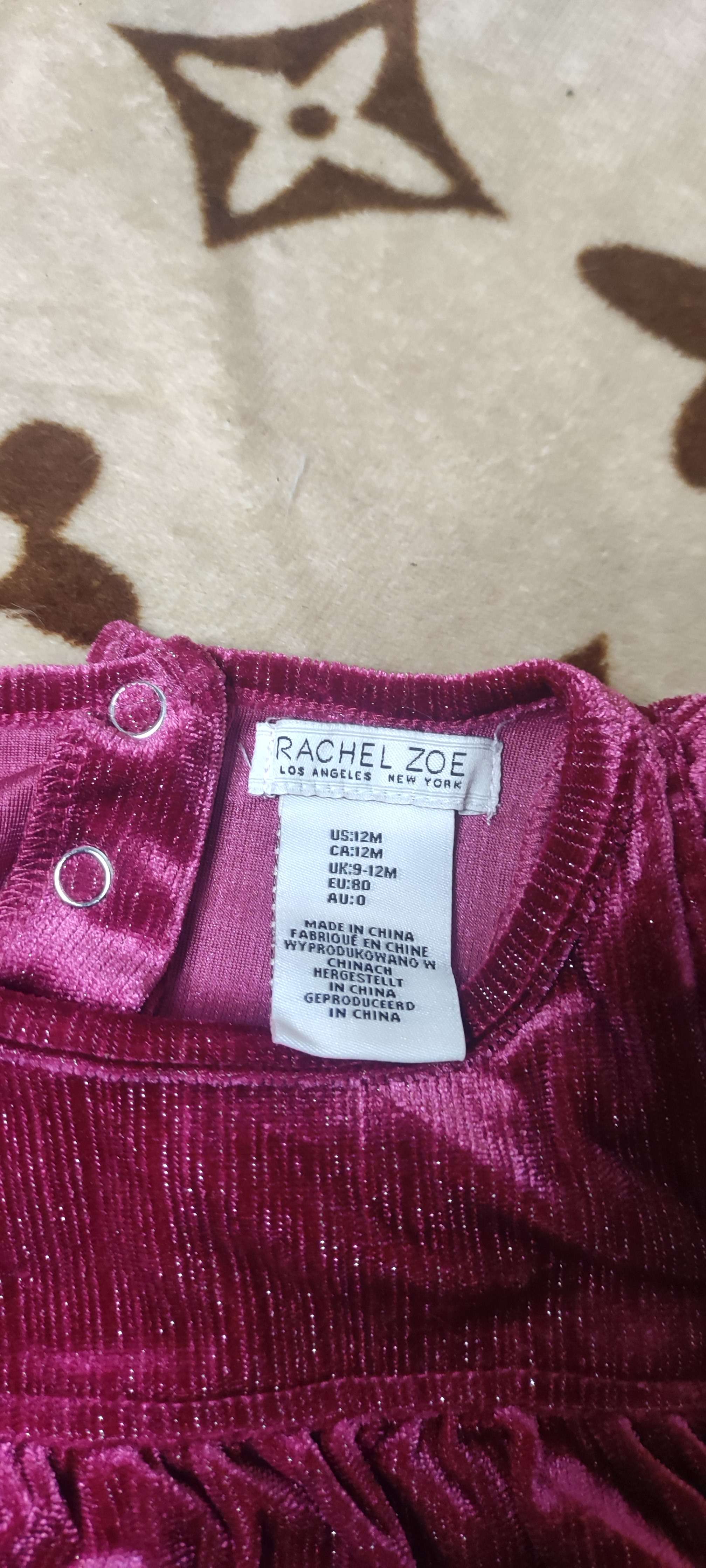 Polera rosada de terciopelo - miniatura 3