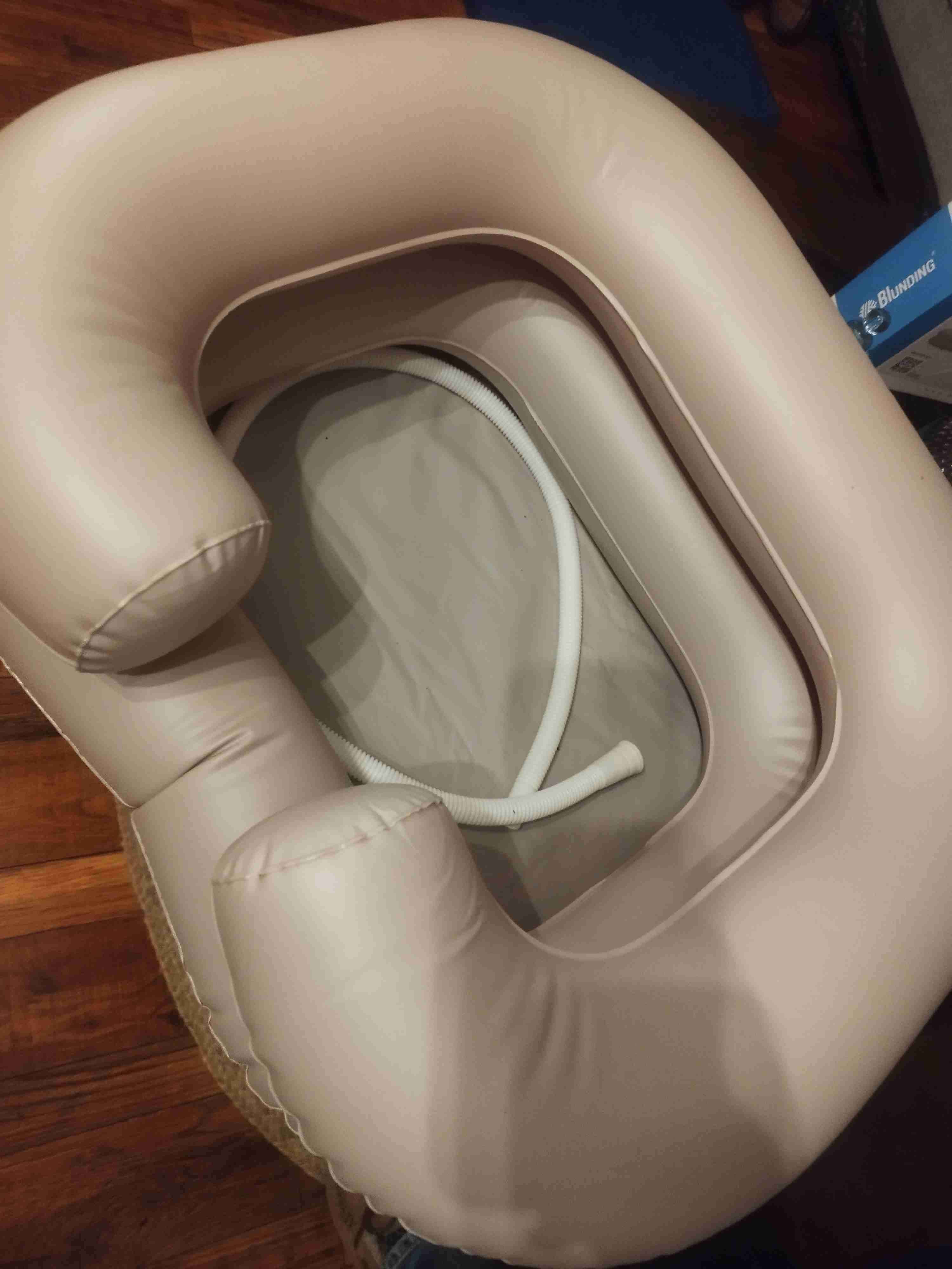 Lava pelo portátil inflable - miniatura 5